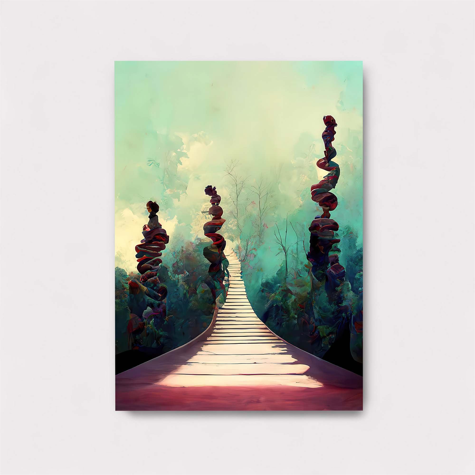 Stairway Dreamscape Safe Wall Magnetic / M