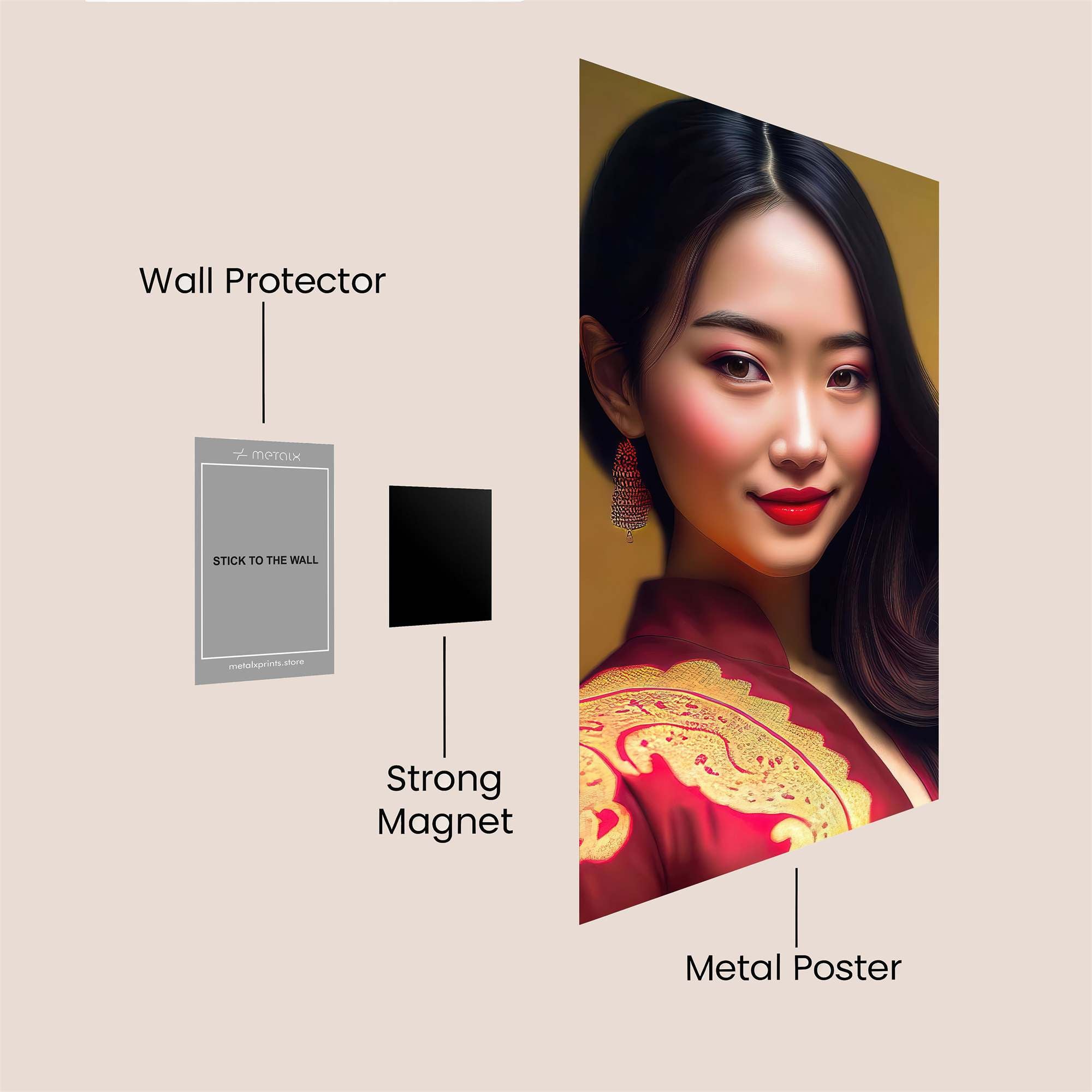 Empress Regal Safe Wall Magnetic / M