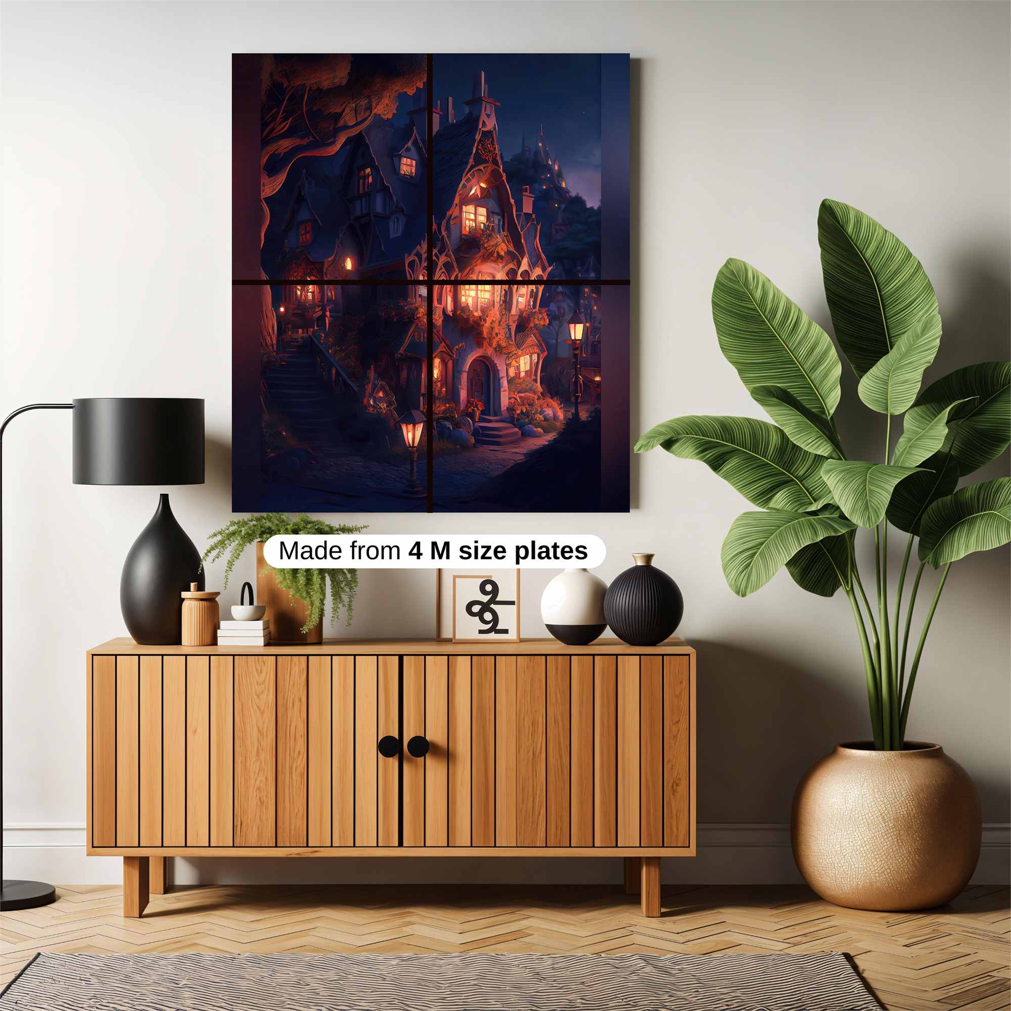 Cottage Enchantment Safe Wall Magnetic / M