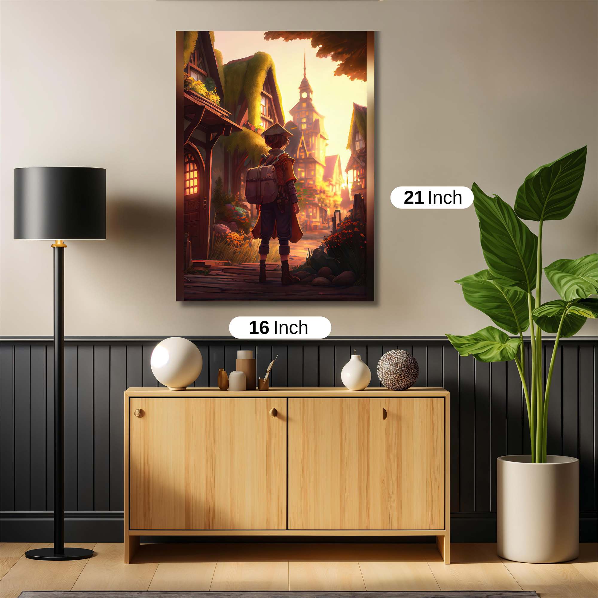 Adventurer's Dawn Safe Wall Magnetic / M