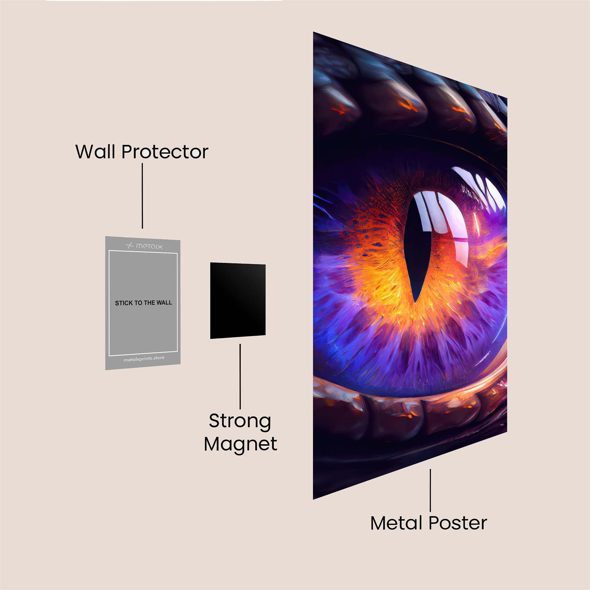 Dragon Enigma Safe Wall Magnetic / M