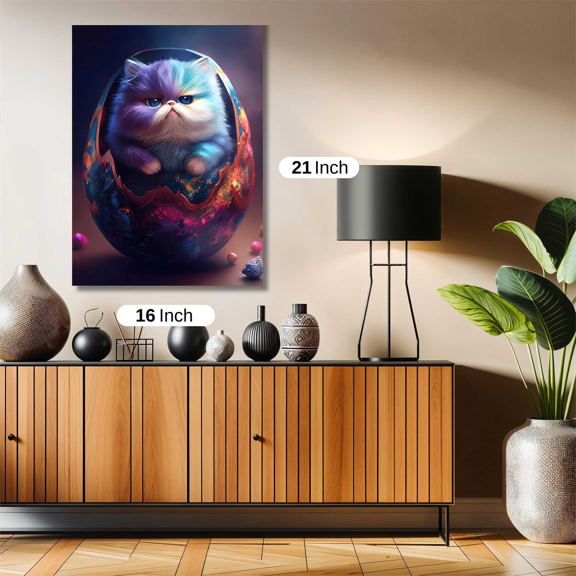 Kitten Cosmic Safe Wall Magnetic / M