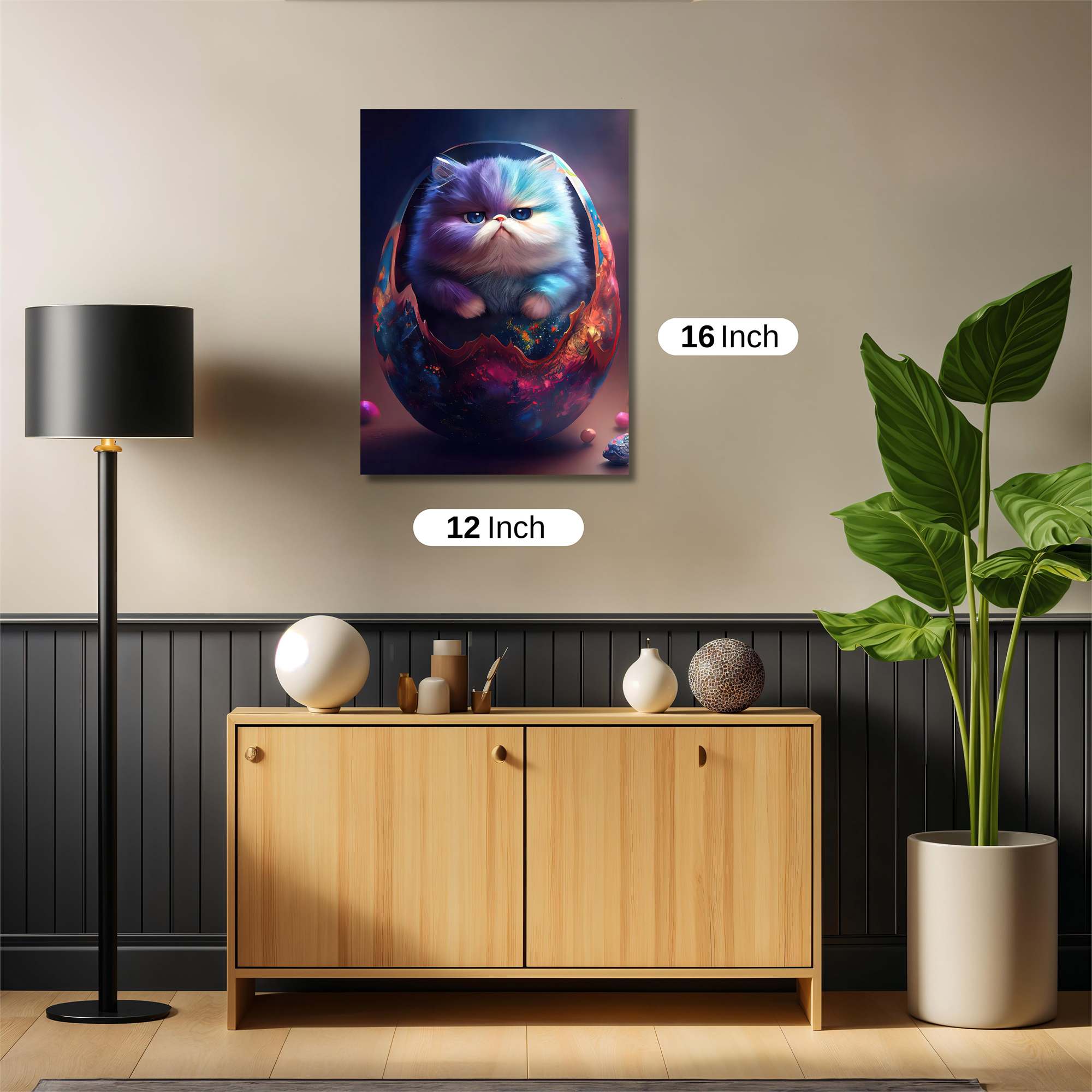 Kitten Cosmic Safe Wall Magnetic / M
