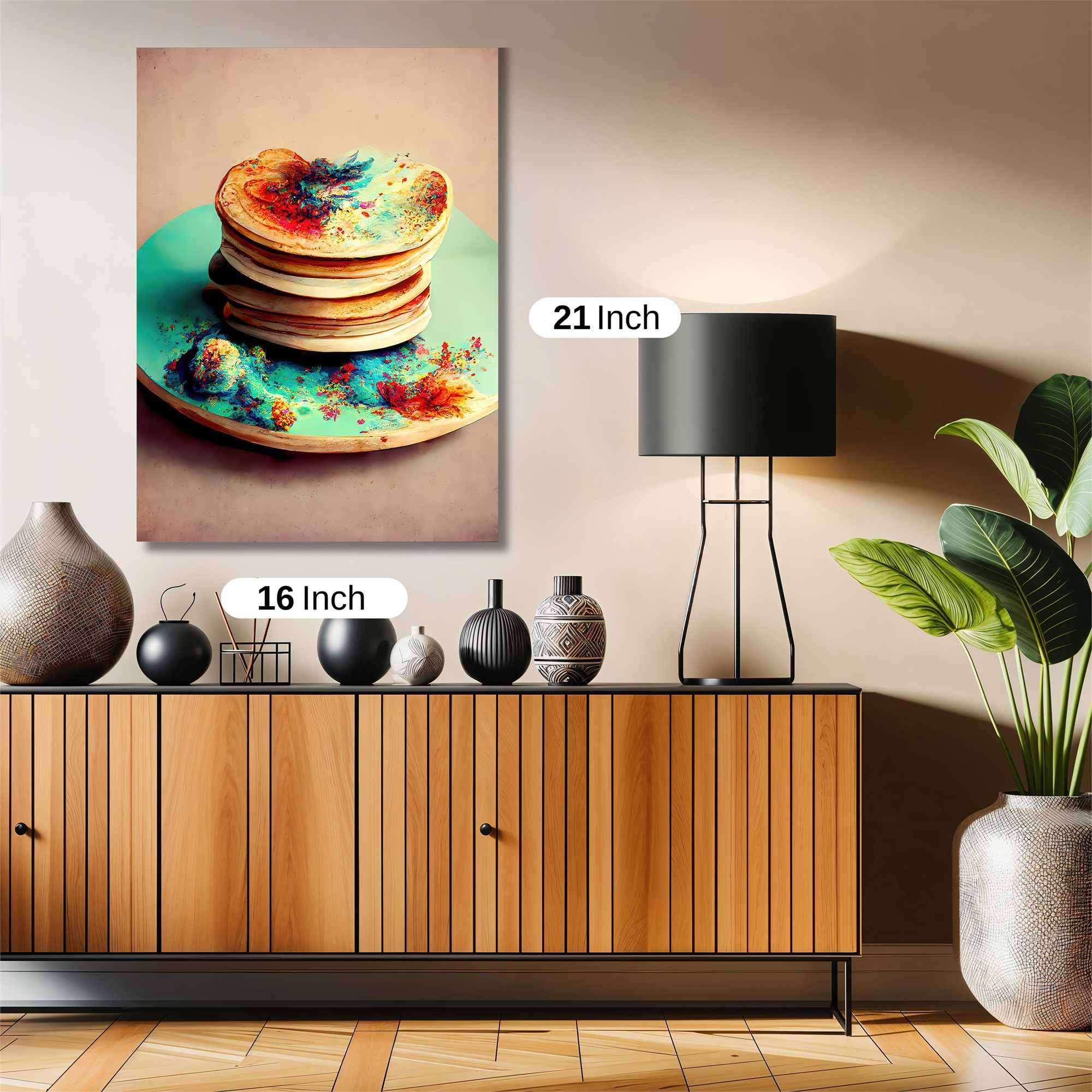 Pancake Artistry Safe Wall Magnetic / M