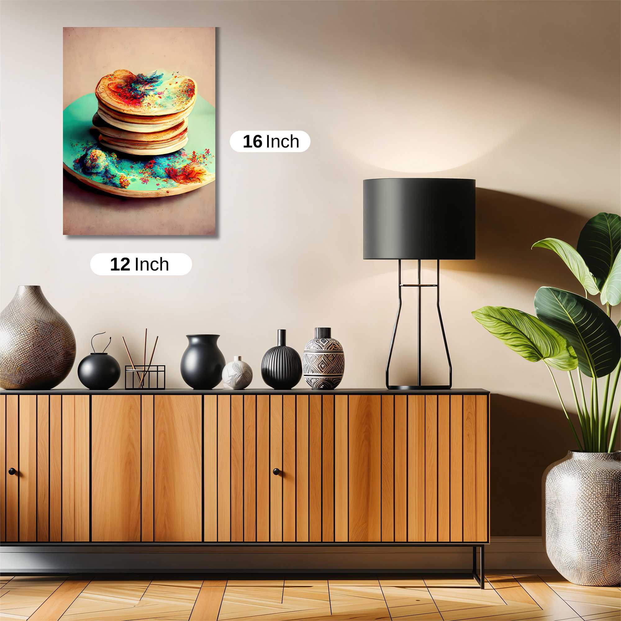 Pancake Artistry Safe Wall Magnetic / M