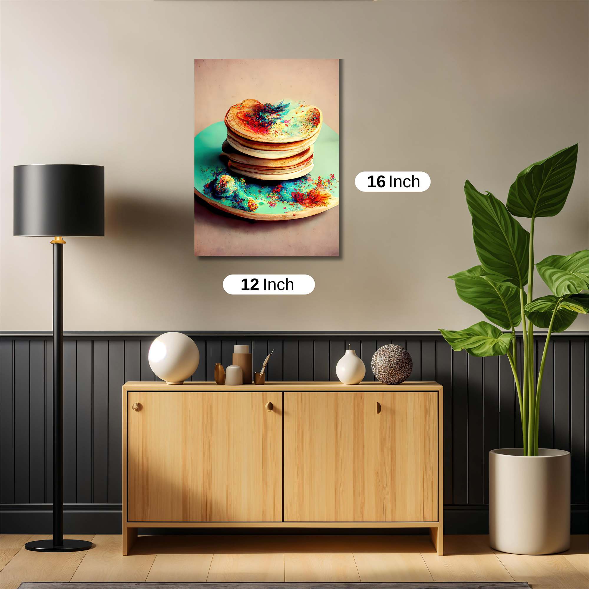 Pancake Artistry Safe Wall Magnetic / M