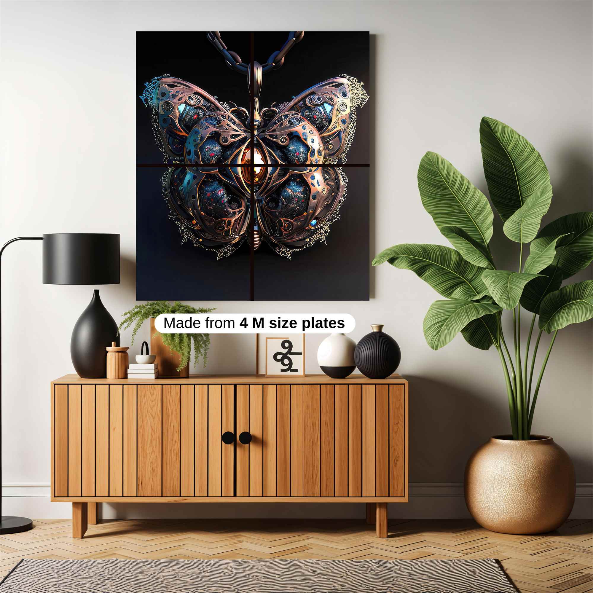 Butterfly Enigma Safe Wall Magnetic / M