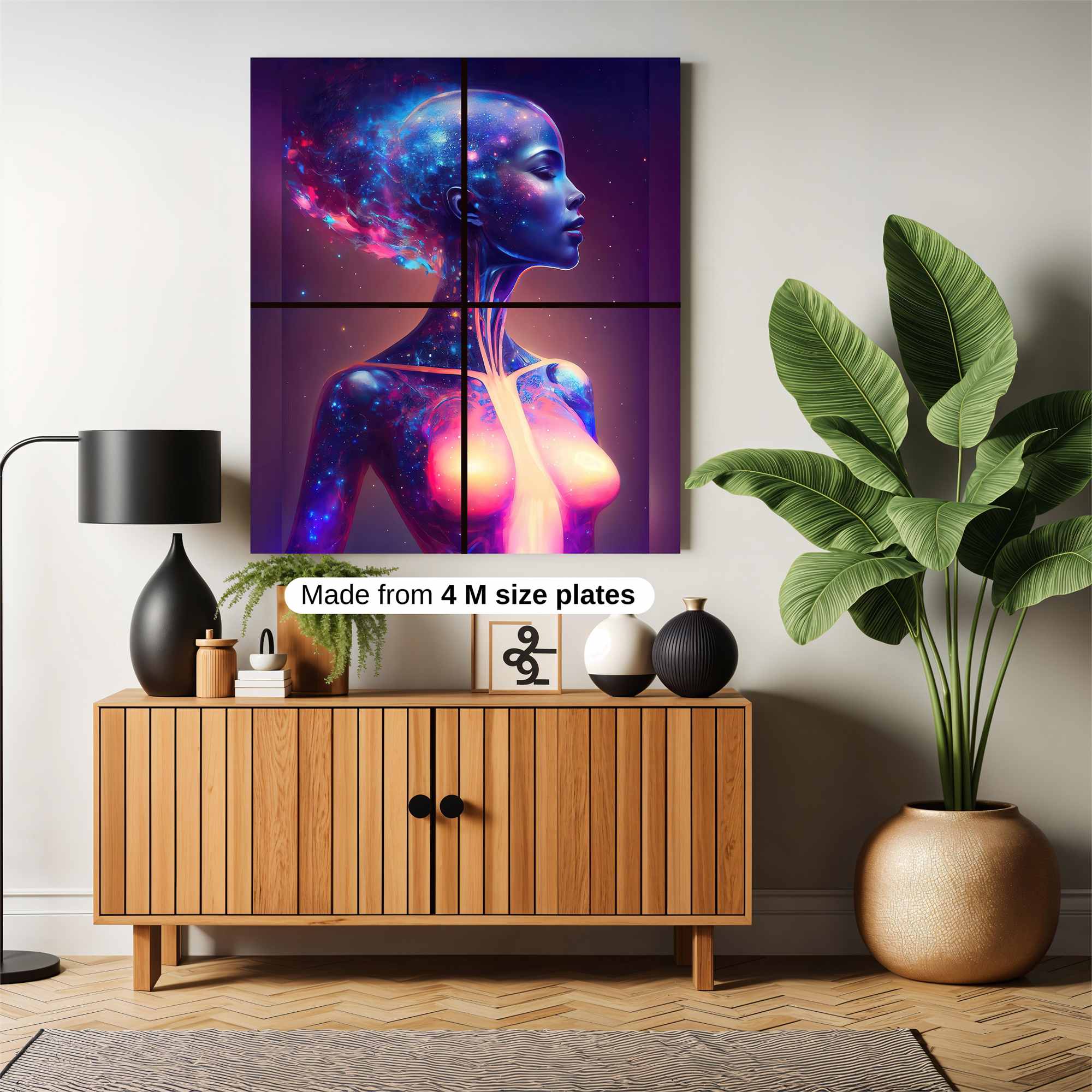 Cosmic Serenity Safe Wall Magnetic / M