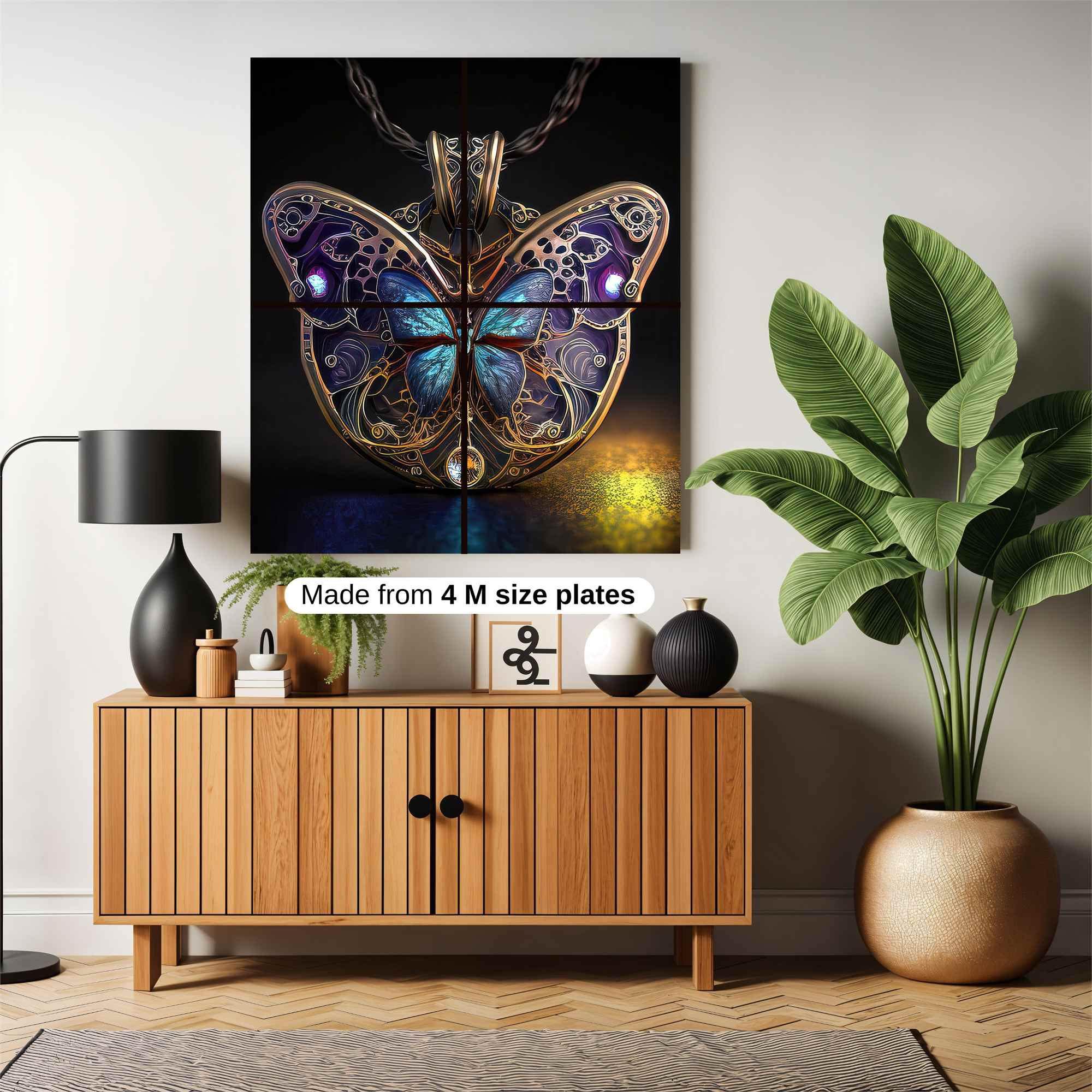 Butterfly Enchantment Safe Wall Magnetic / M