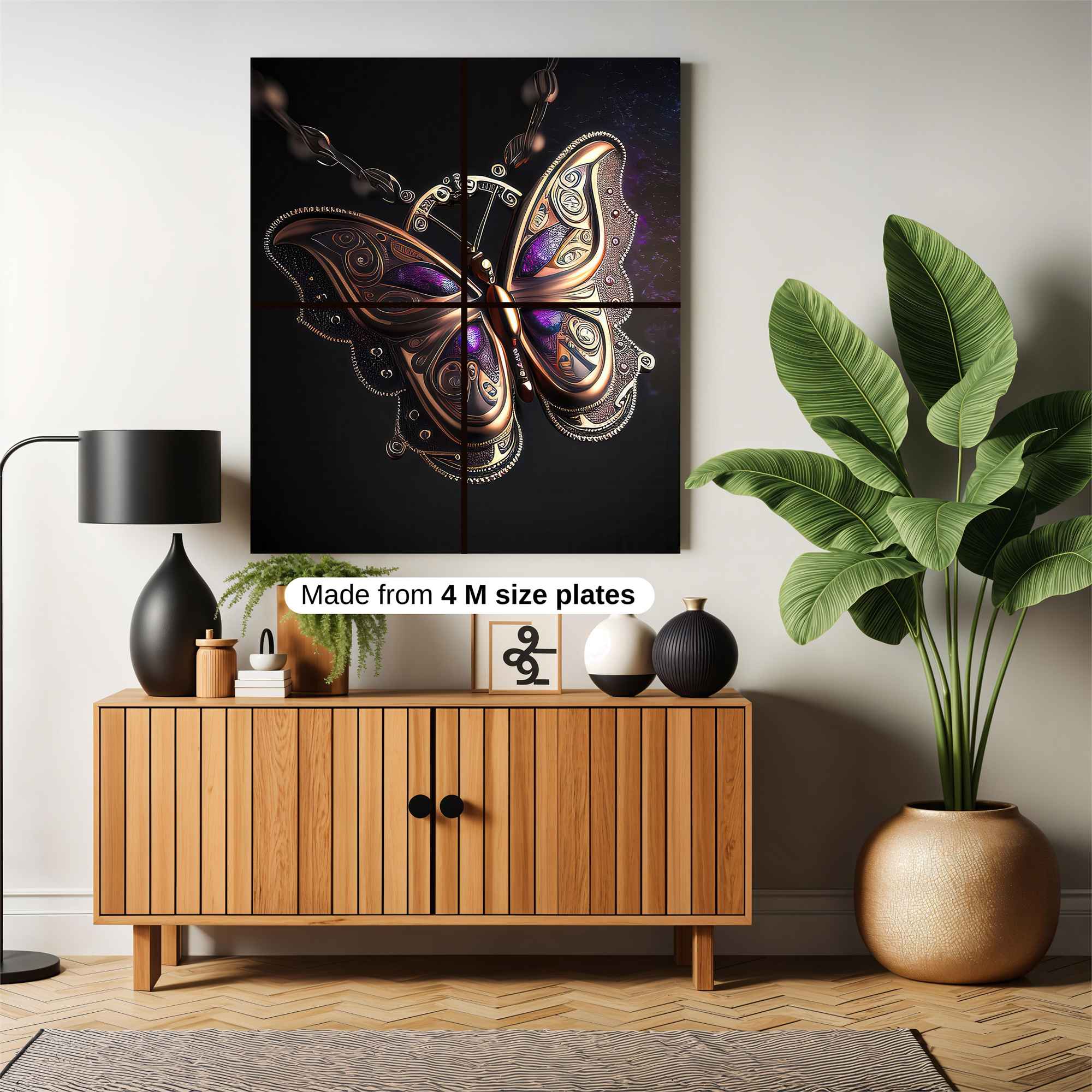 Butterfly Enchantment Safe Wall Magnetic / M