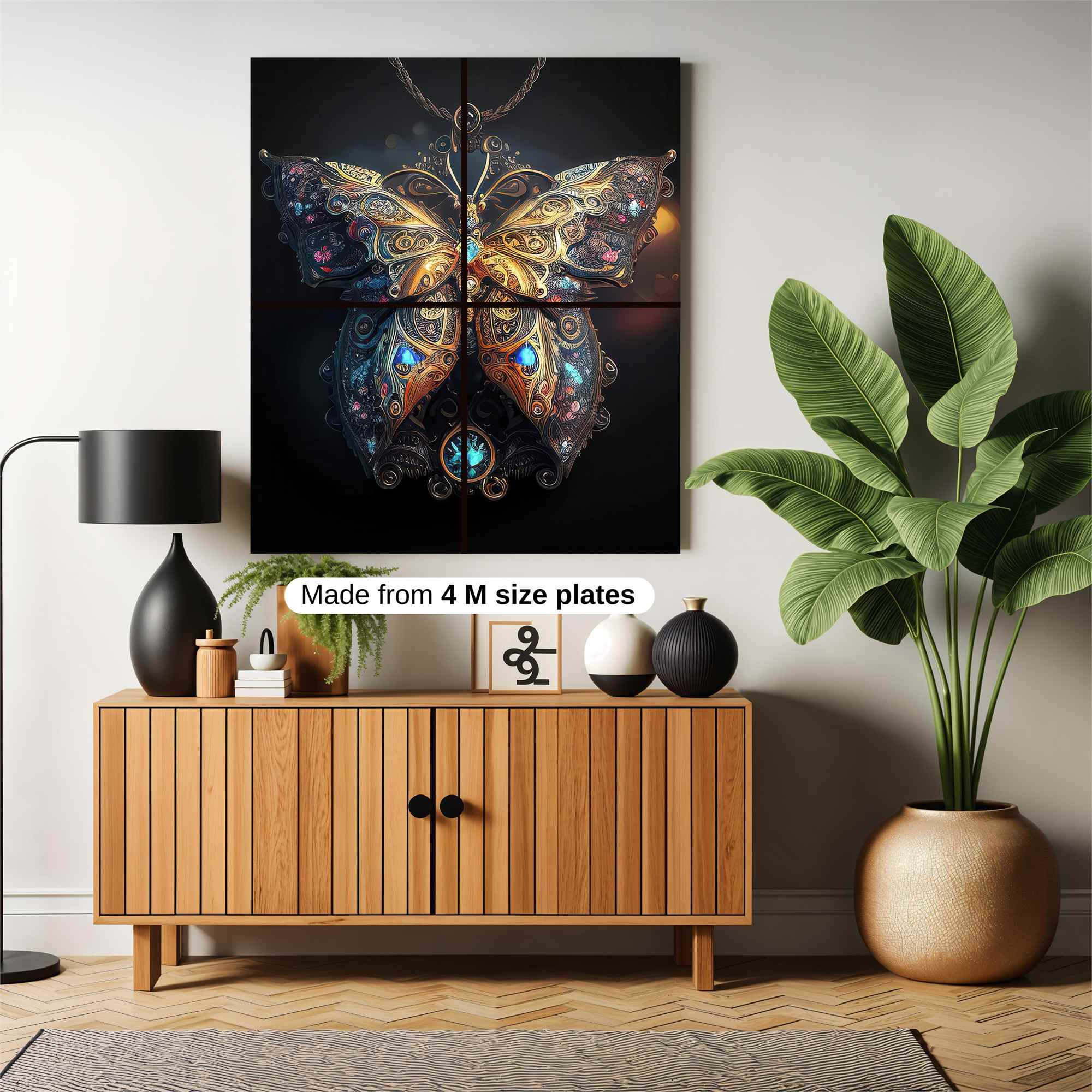 Butterfly Enchantment Safe Wall Magnetic / M