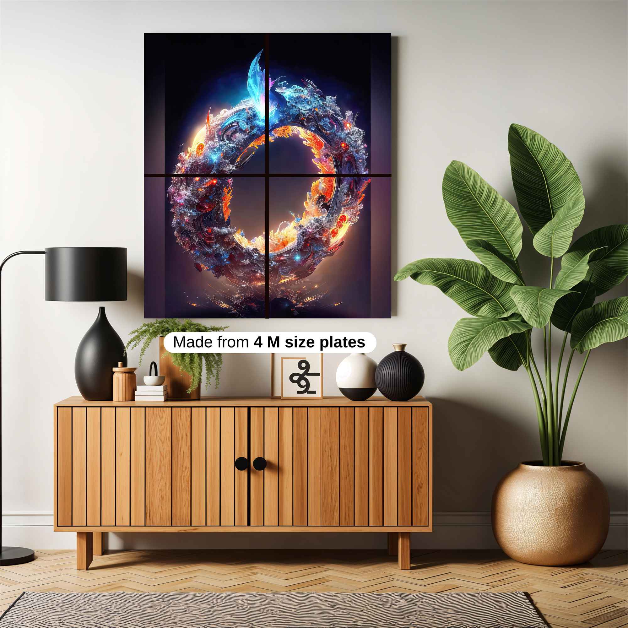 FlameWreath Safe Wall Magnetic / M