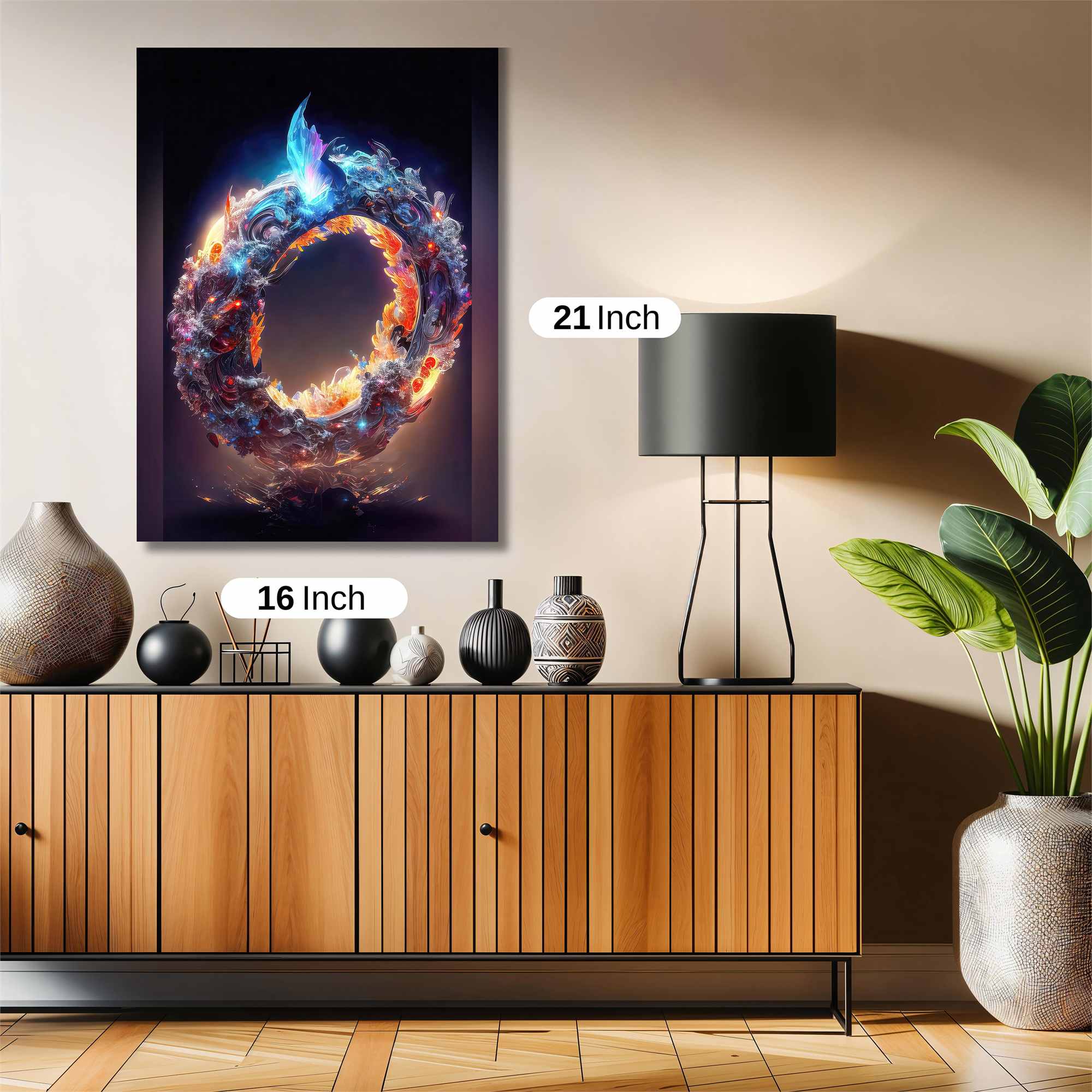 FlameWreath Safe Wall Magnetic / M