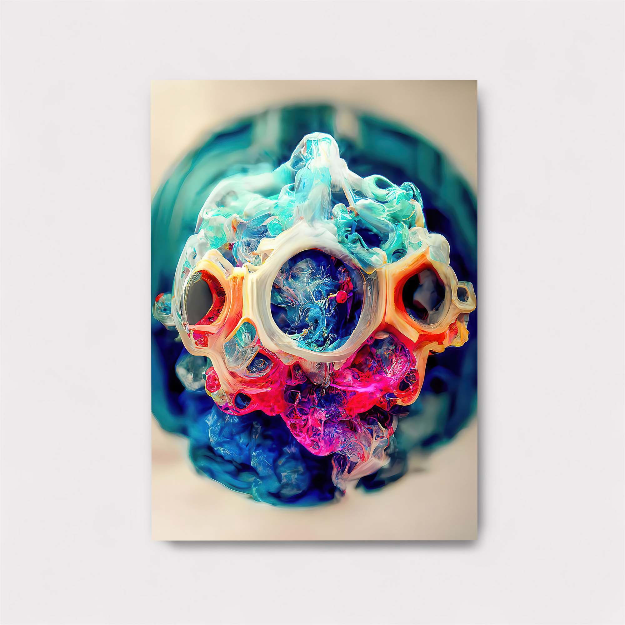 Colorful Whimsy Safe Wall Magnetic / M