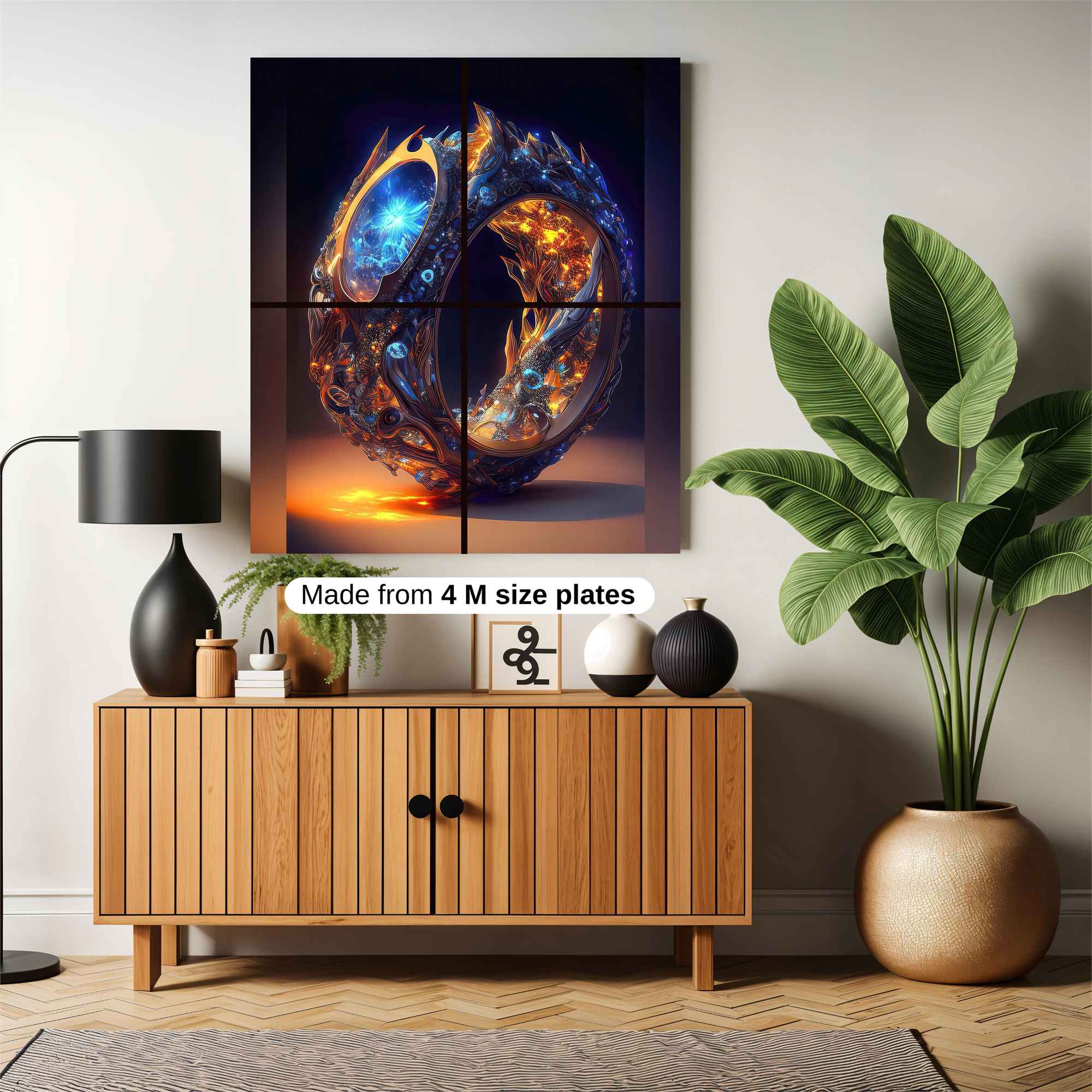 Cosmic Enigma Safe Wall Magnetic / M