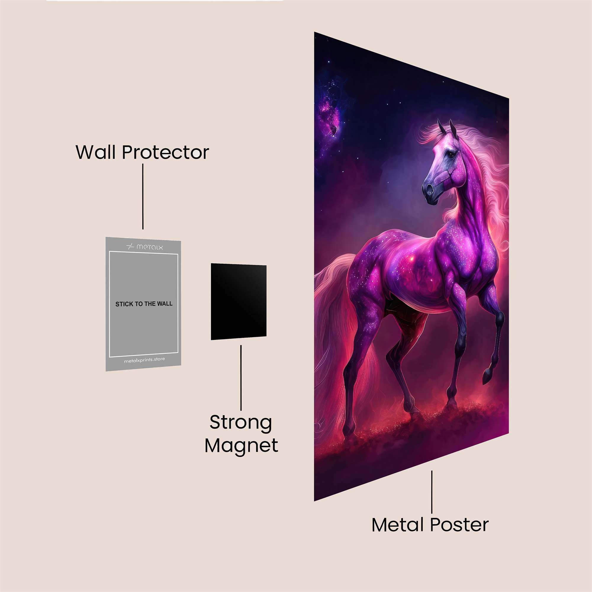 Galactic Grace Safe Wall Magnetic / M