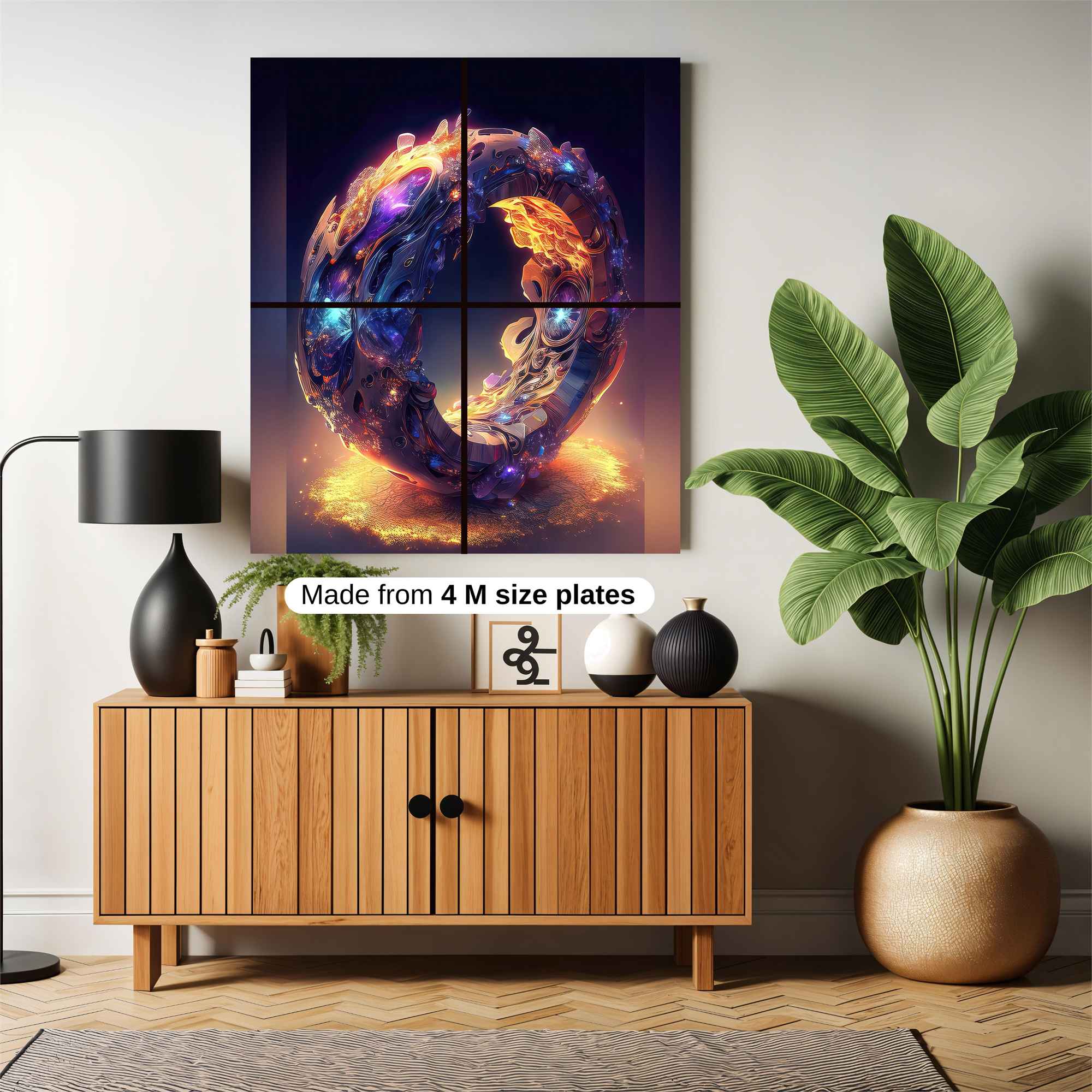 Cosmic Whimsy Safe Wall Magnetic / M
