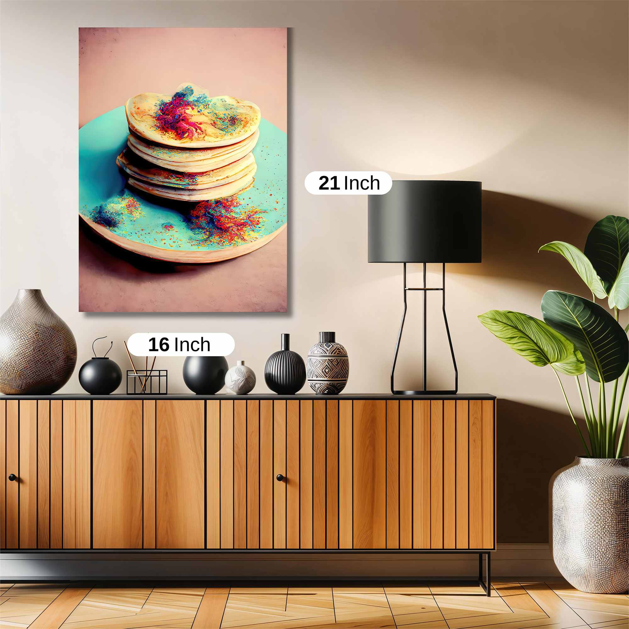 Pancake Artistry Safe Wall Magnetic / M