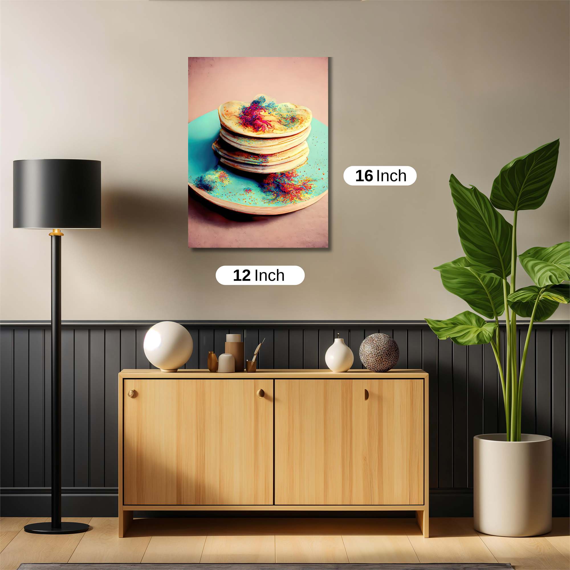 Pancake Artistry Safe Wall Magnetic / M