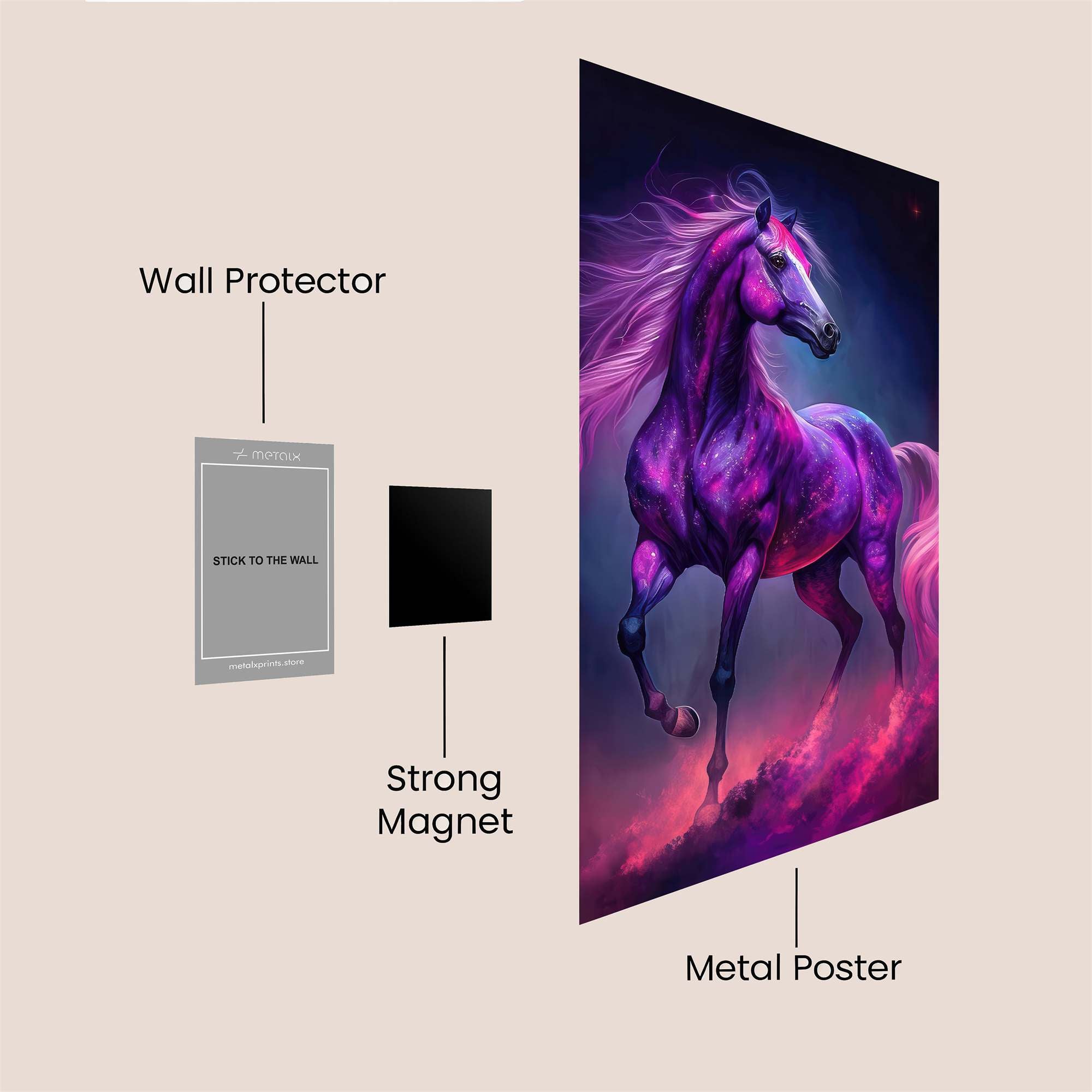 Galactic Grace Safe Wall Magnetic / M