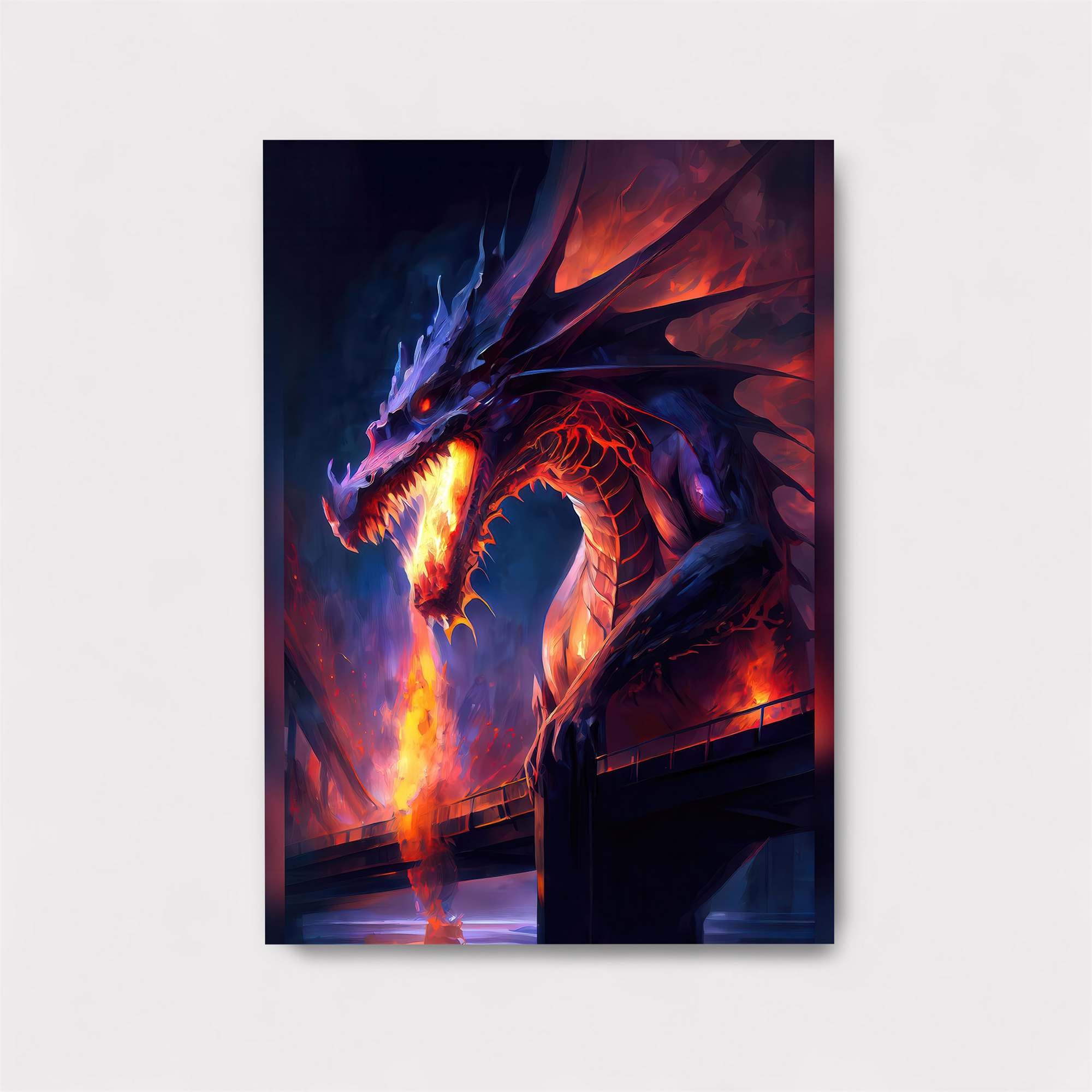 Dragon Blaze Safe Wall Magnetic / M