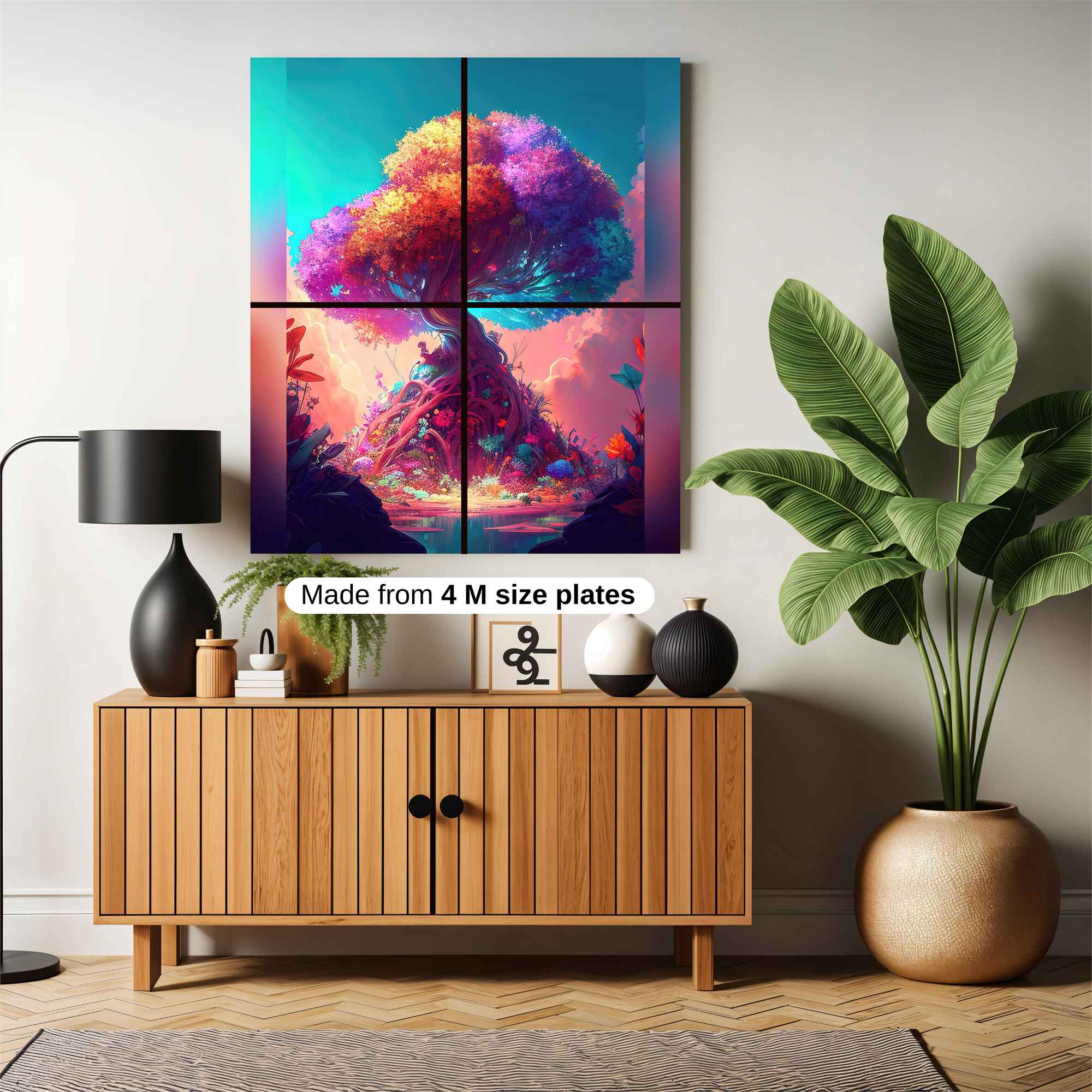 Rainbow Serenity Safe Wall Magnetic / M