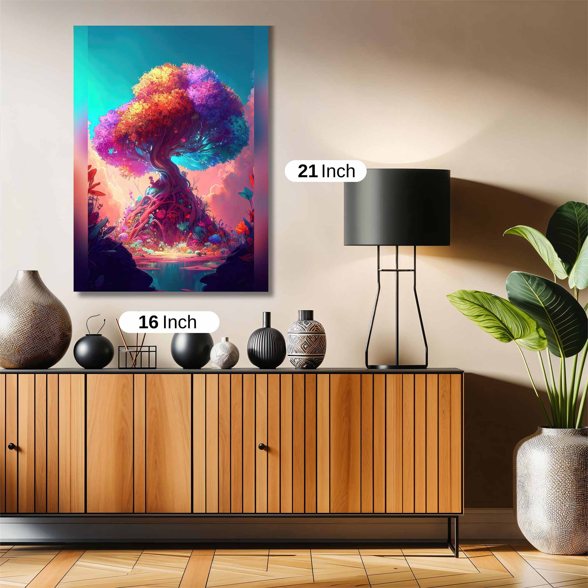 Rainbow Serenity Safe Wall Magnetic / M