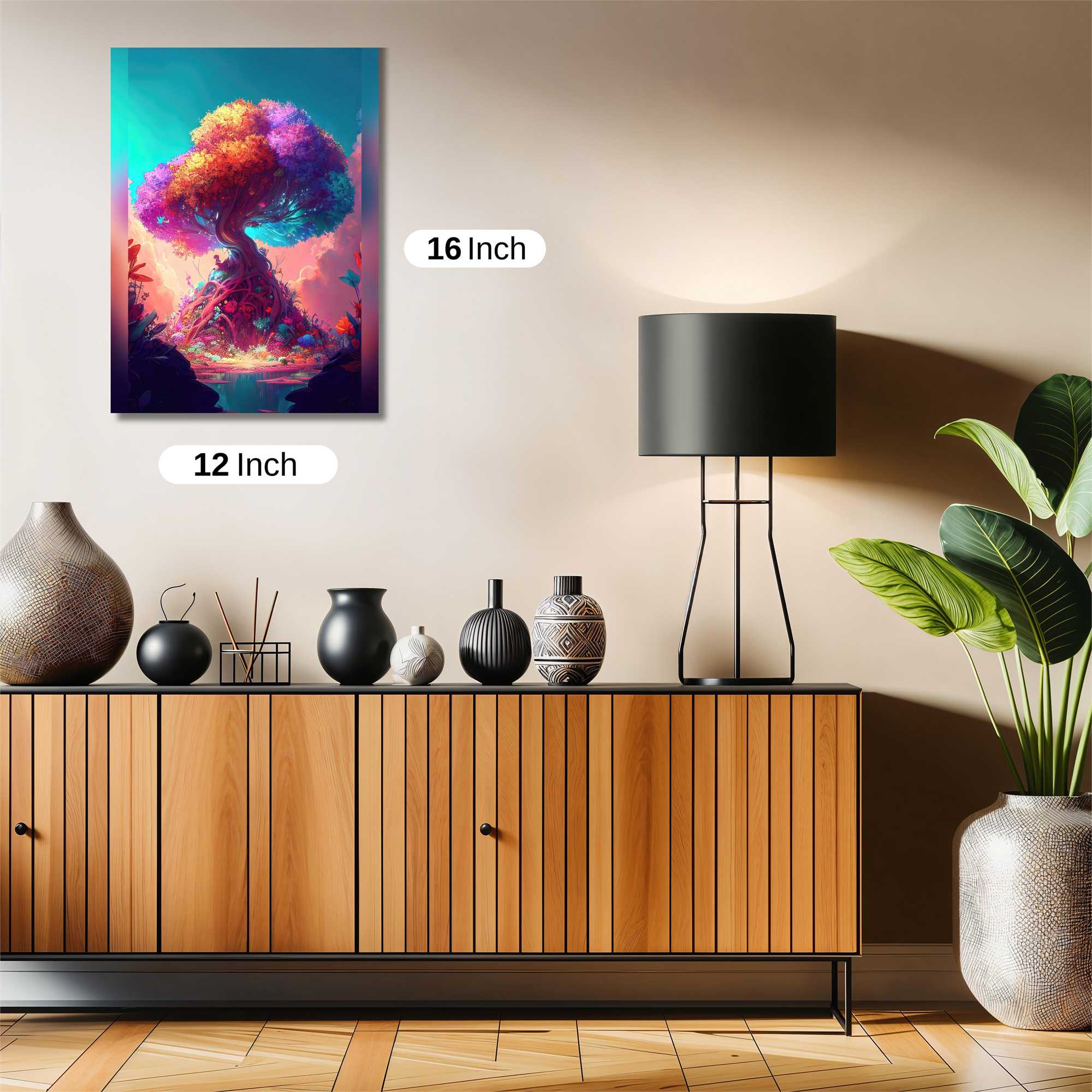 Rainbow Serenity Safe Wall Magnetic / M