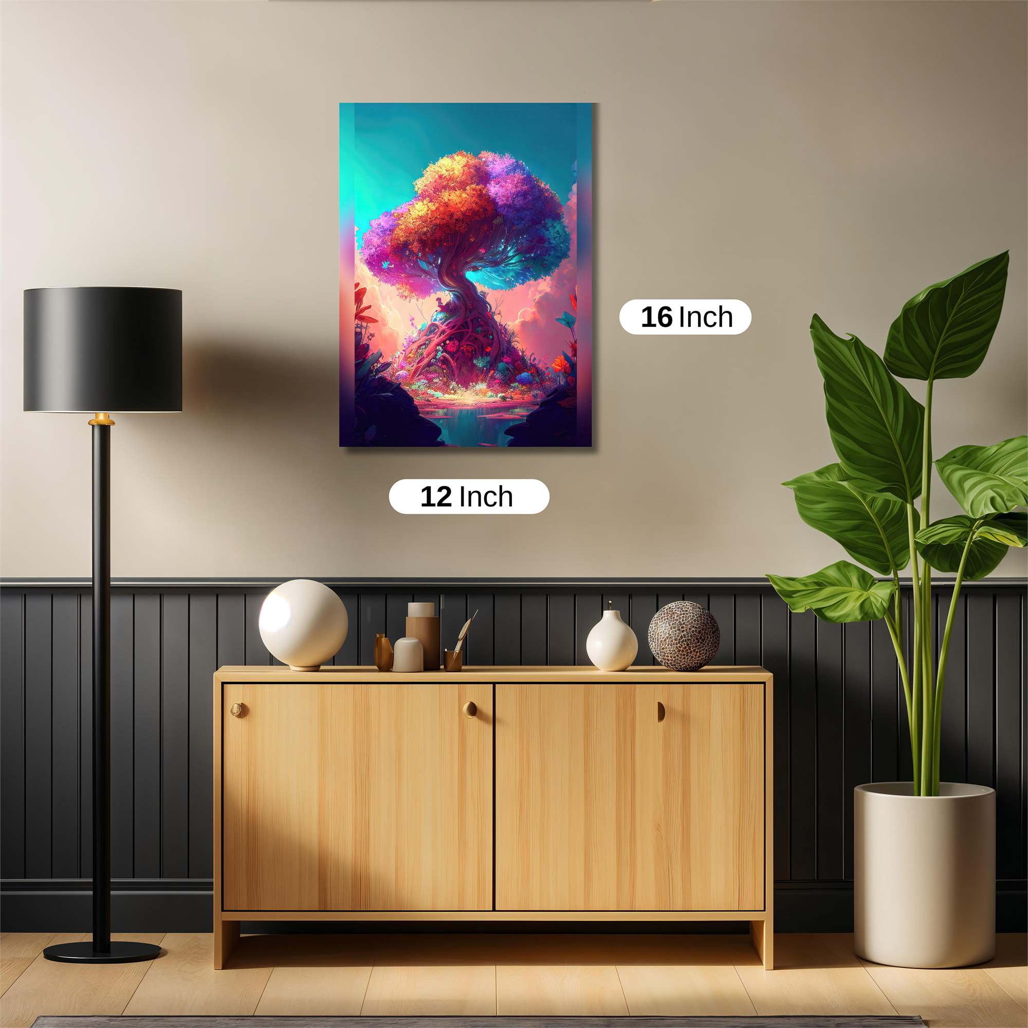 Rainbow Serenity Safe Wall Magnetic / M