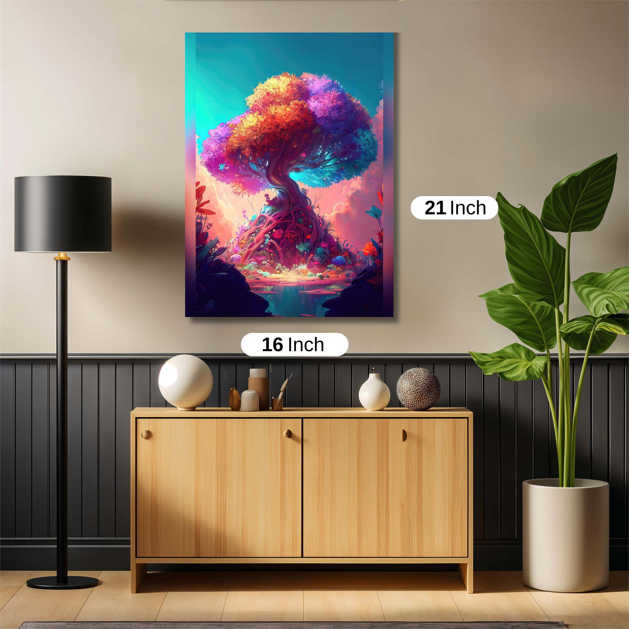 Rainbow Serenity Safe Wall Magnetic / M