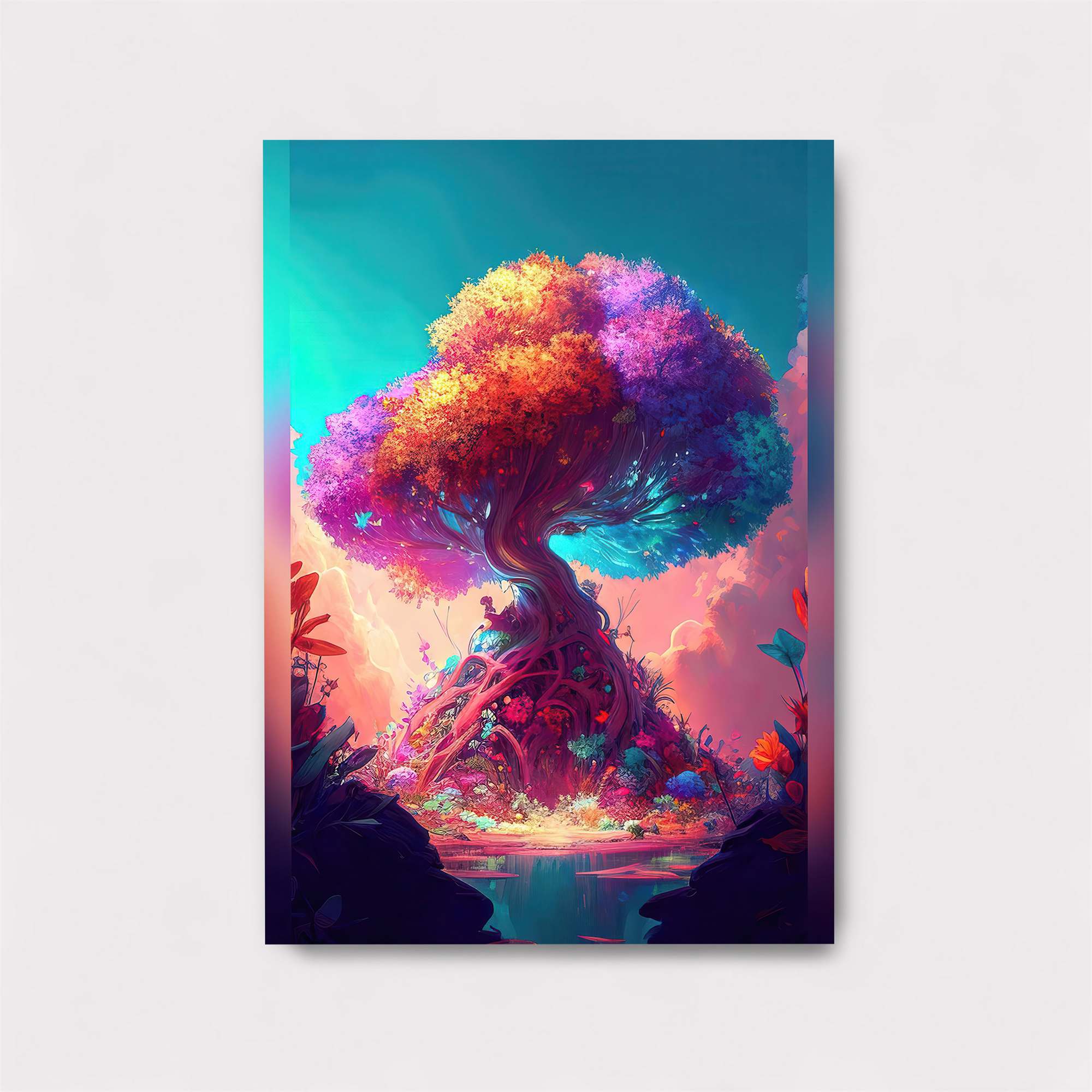 Rainbow Serenity Safe Wall Magnetic / M