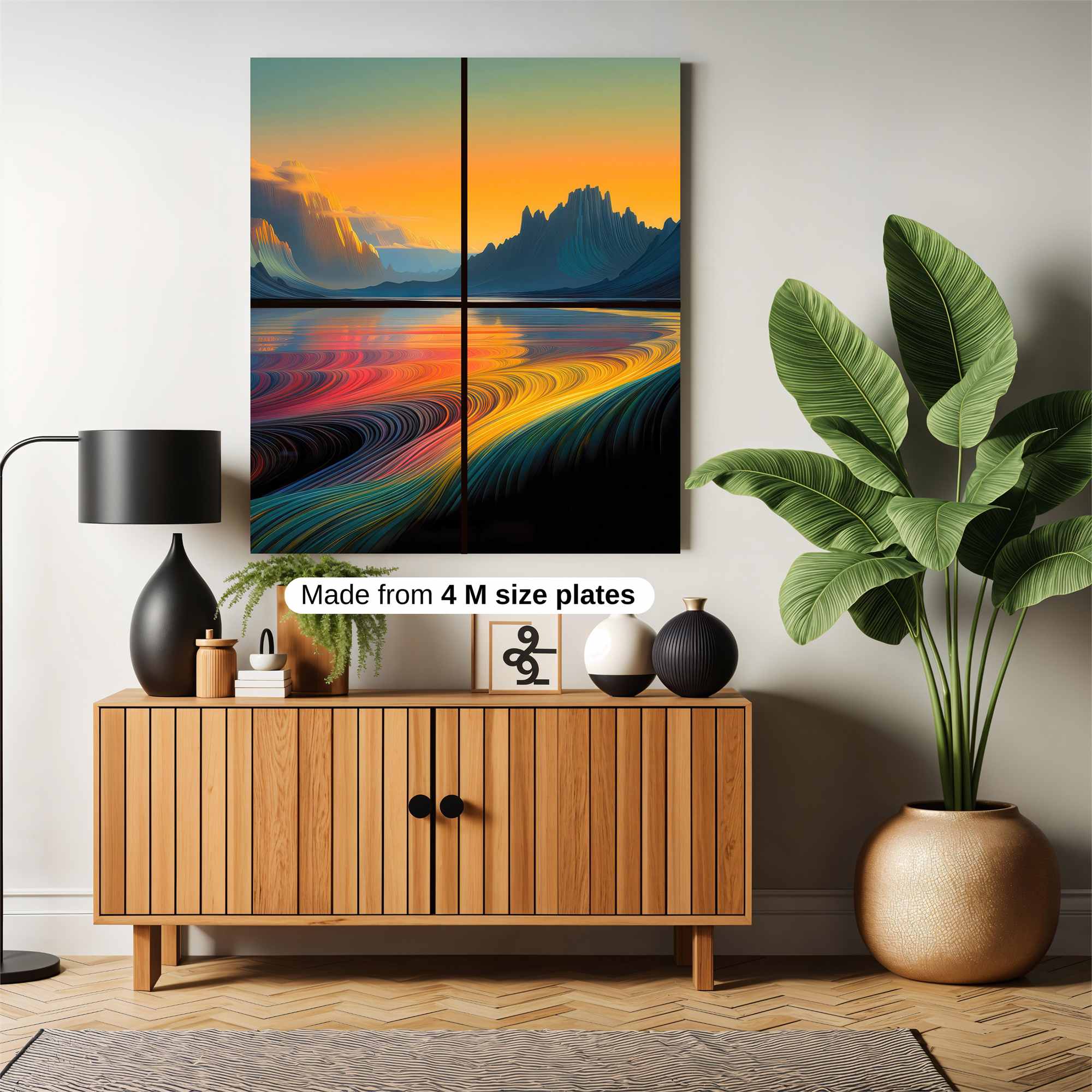 Sunset Serenity Safe Wall Magnetic / M