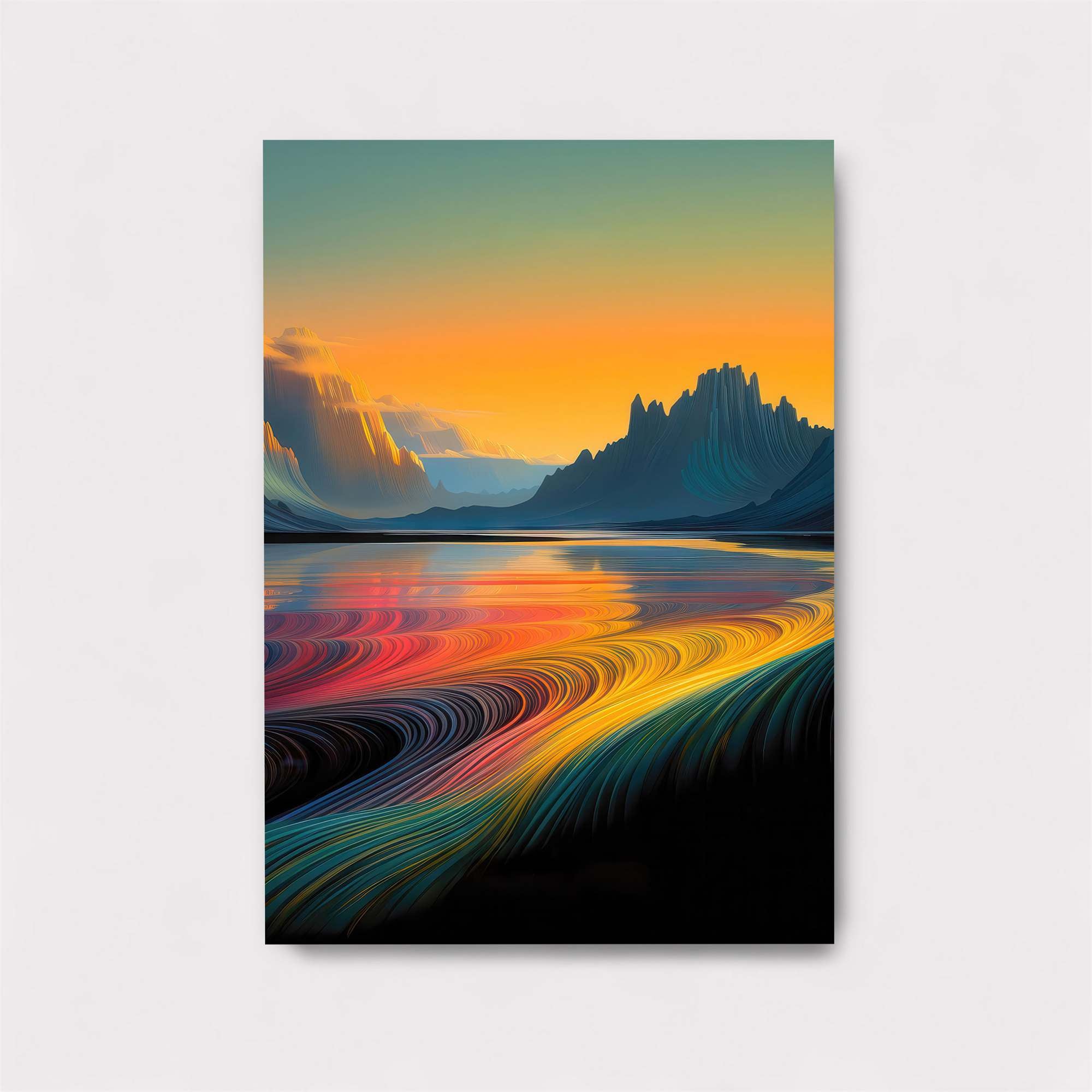 Sunset Serenity Safe Wall Magnetic / M