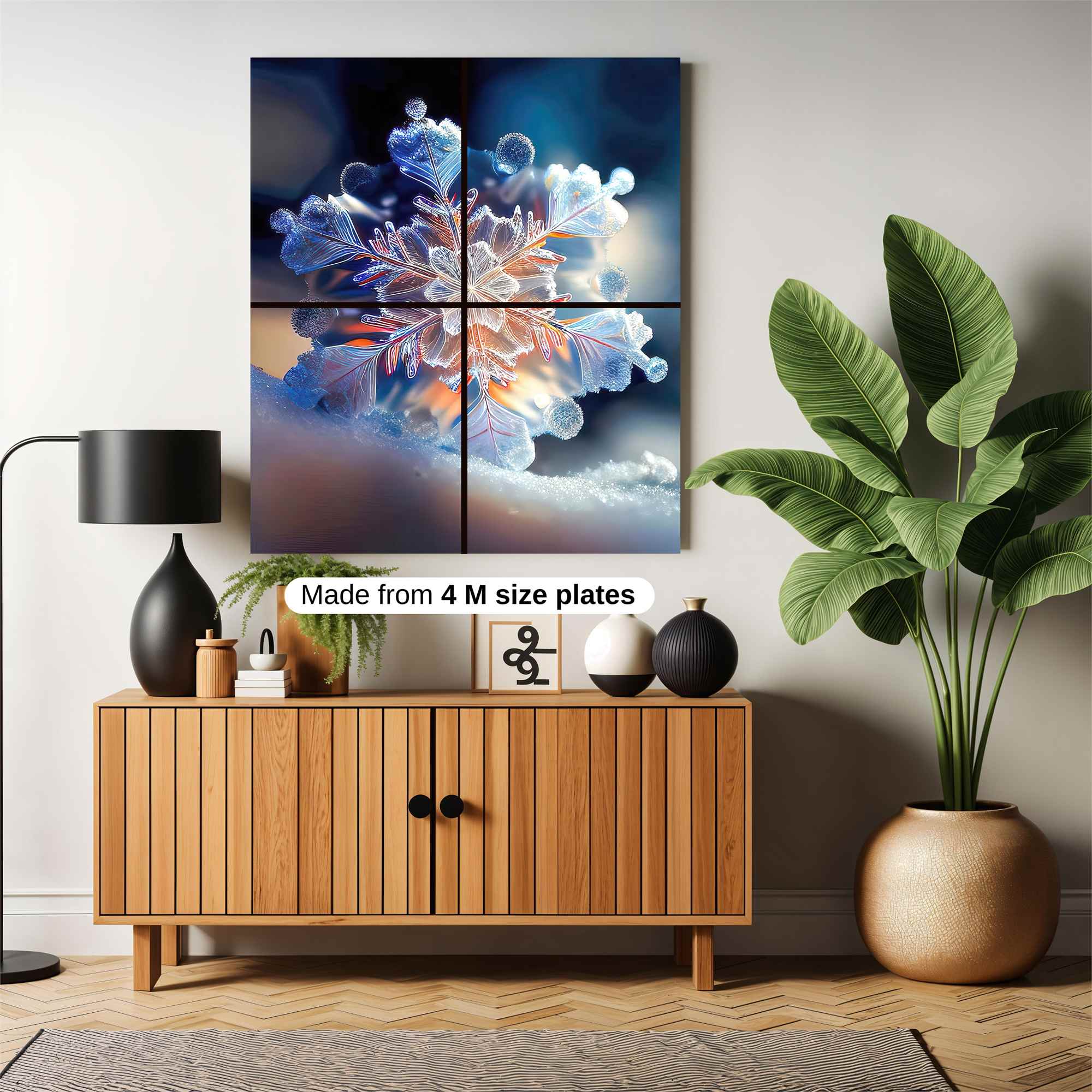 Snowflake Radiance Safe Wall Magnetic / M