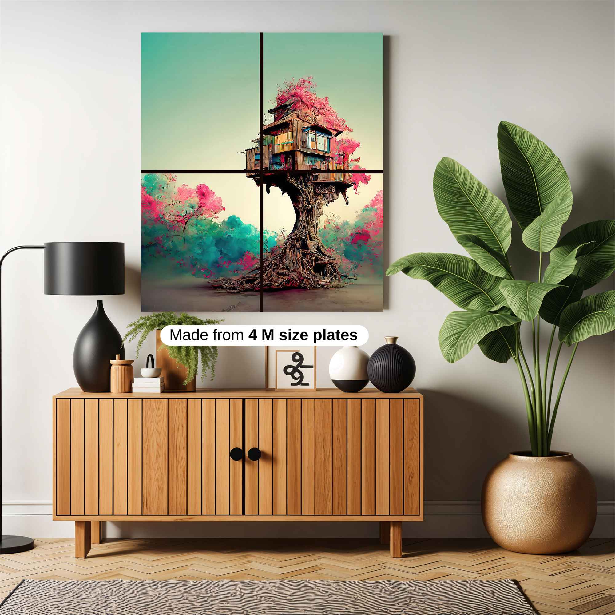 Treehouse Dream Safe Wall Magnetic / M