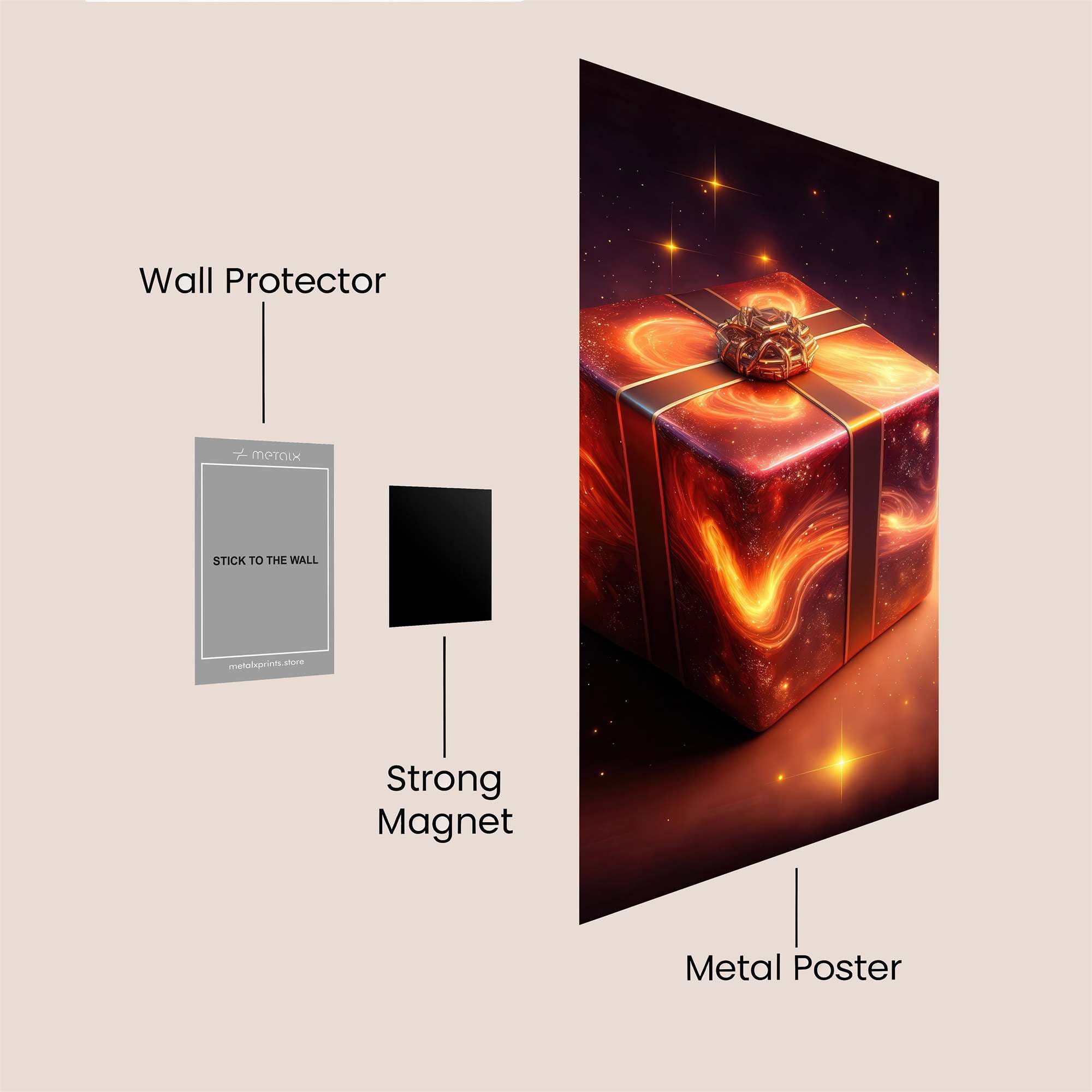 Mystic Gift Safe Wall Magnetic / M