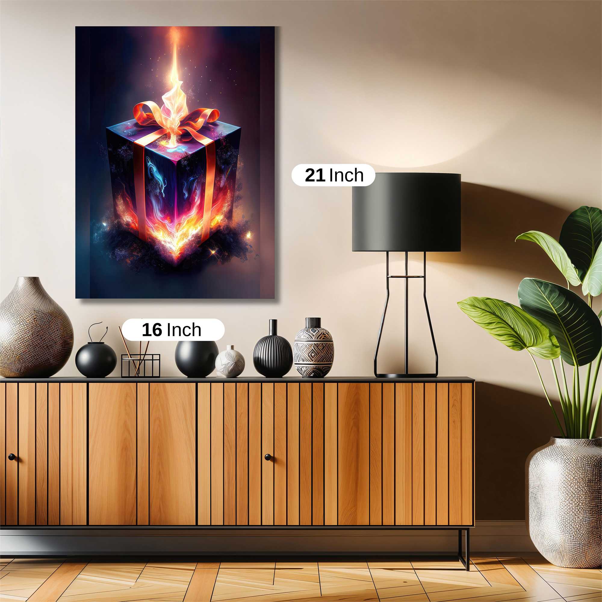 Mystic Blaze Safe Wall Magnetic / M