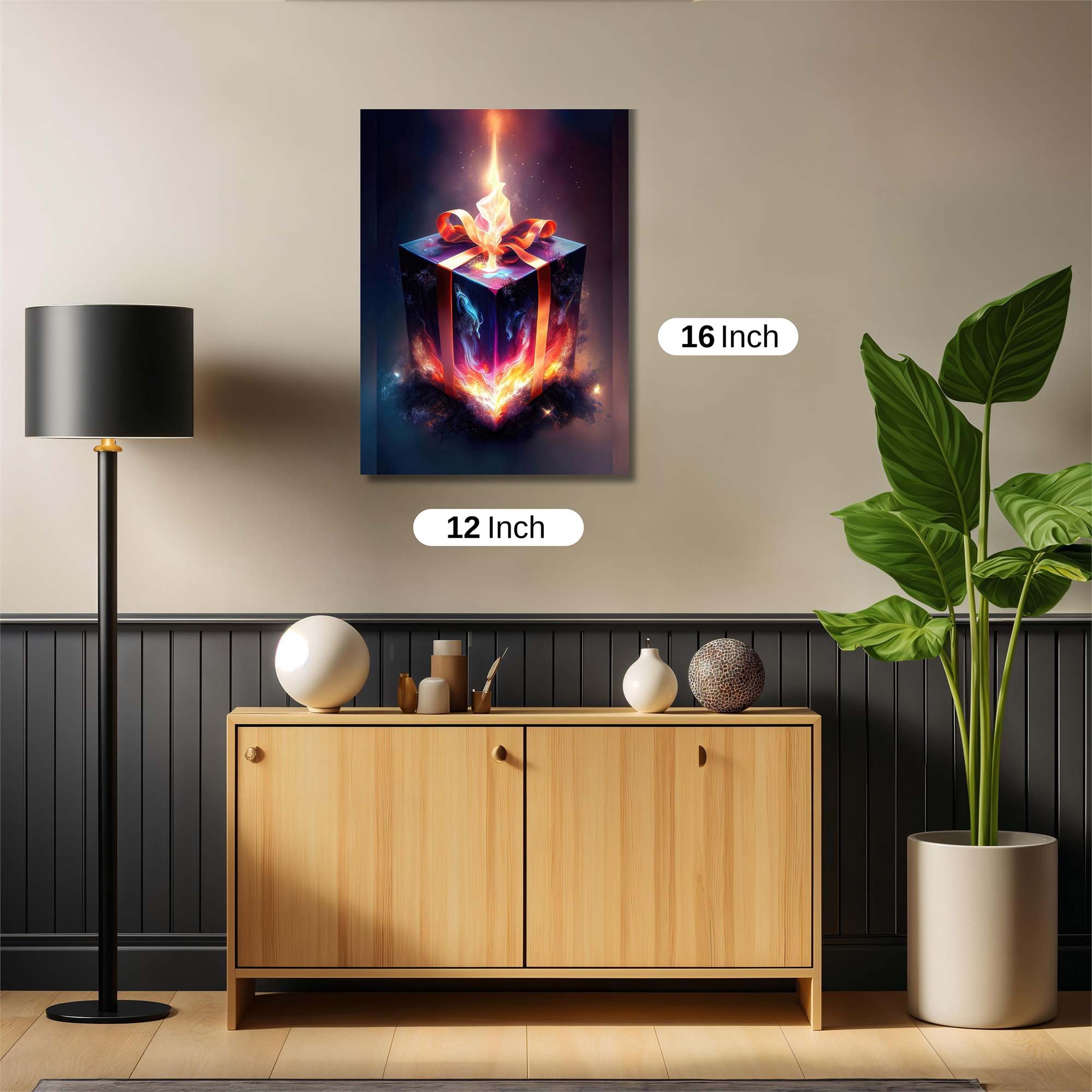 Mystic Blaze Safe Wall Magnetic / M