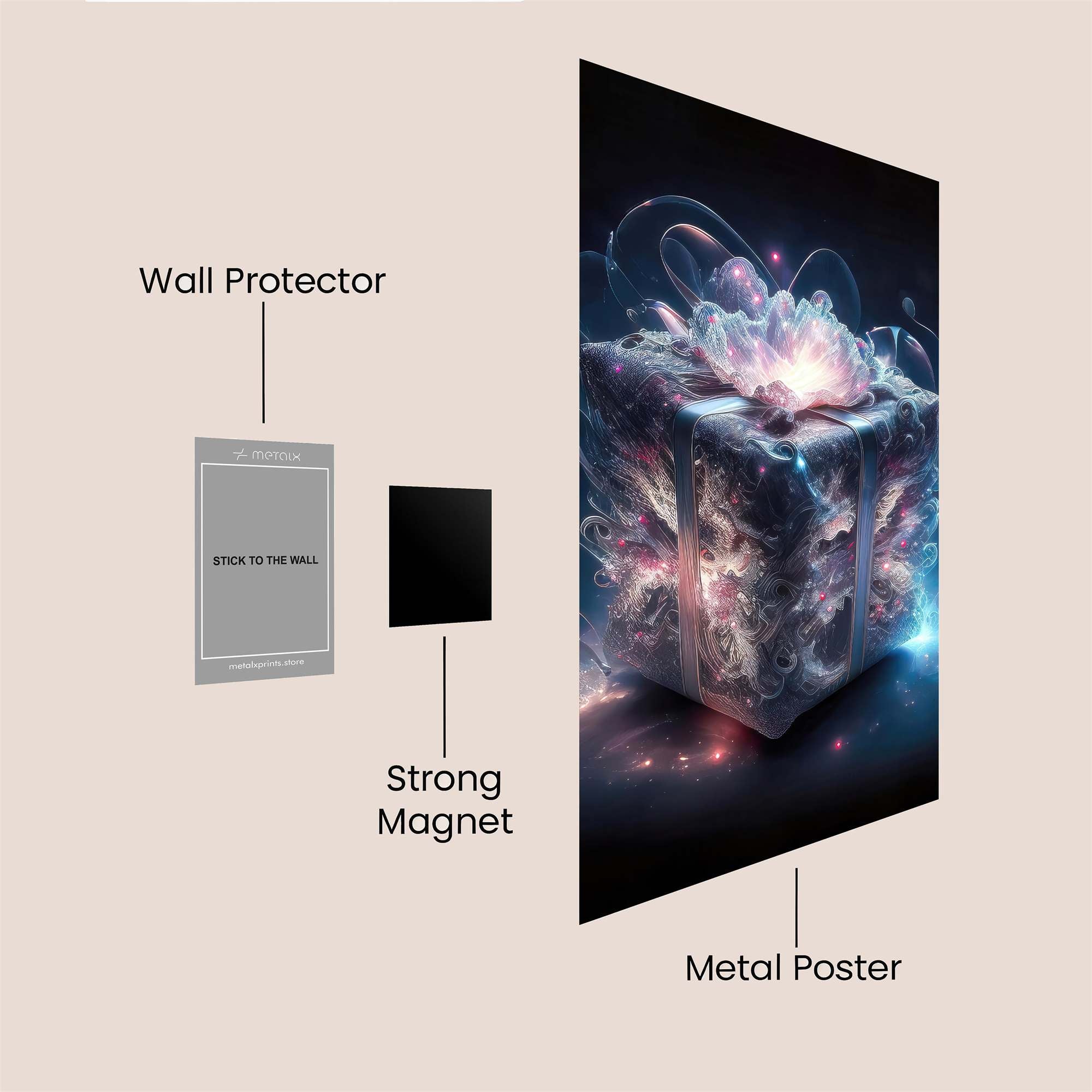 Mystic Gift Safe Wall Magnetic / M