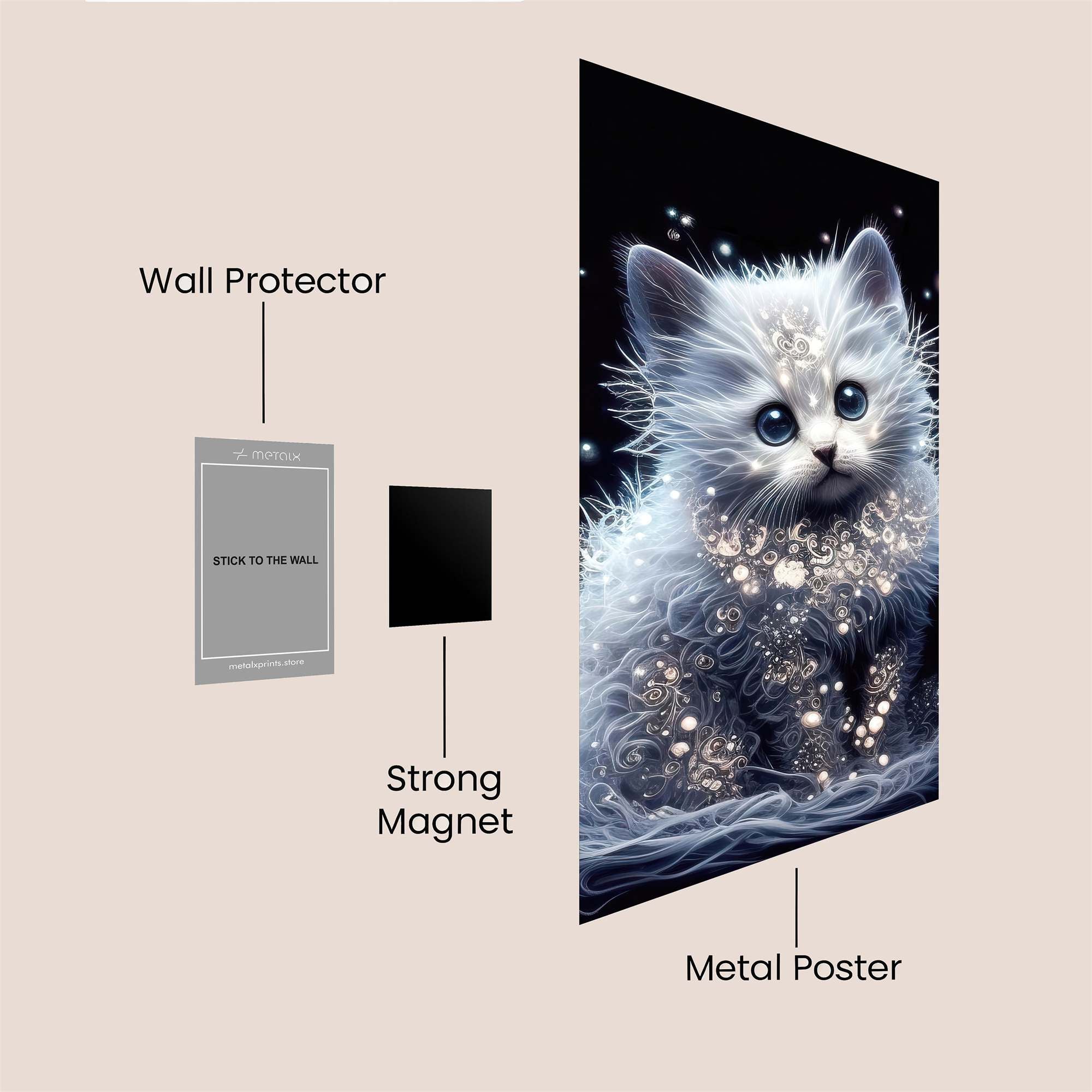 Starlit Wonder Safe Wall Magnetic / M