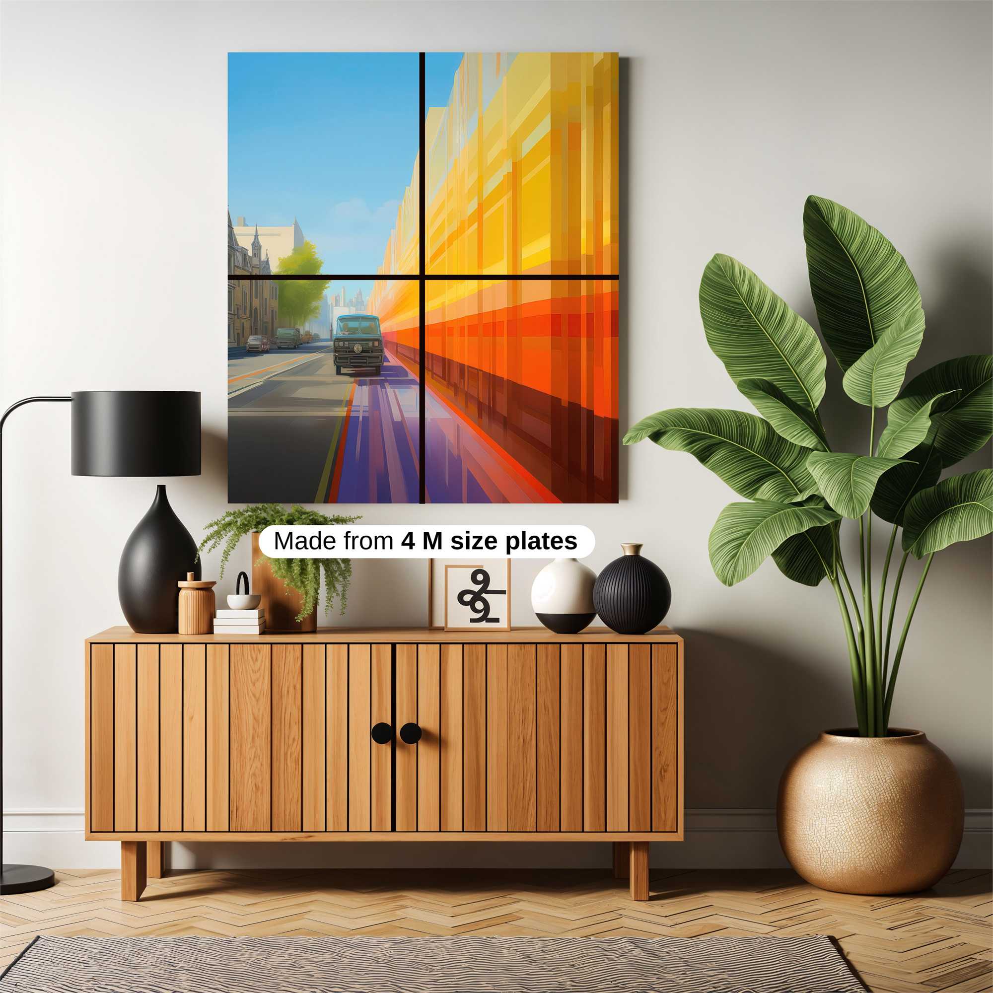 Bus Dreamscape Safe Wall Magnetic / M