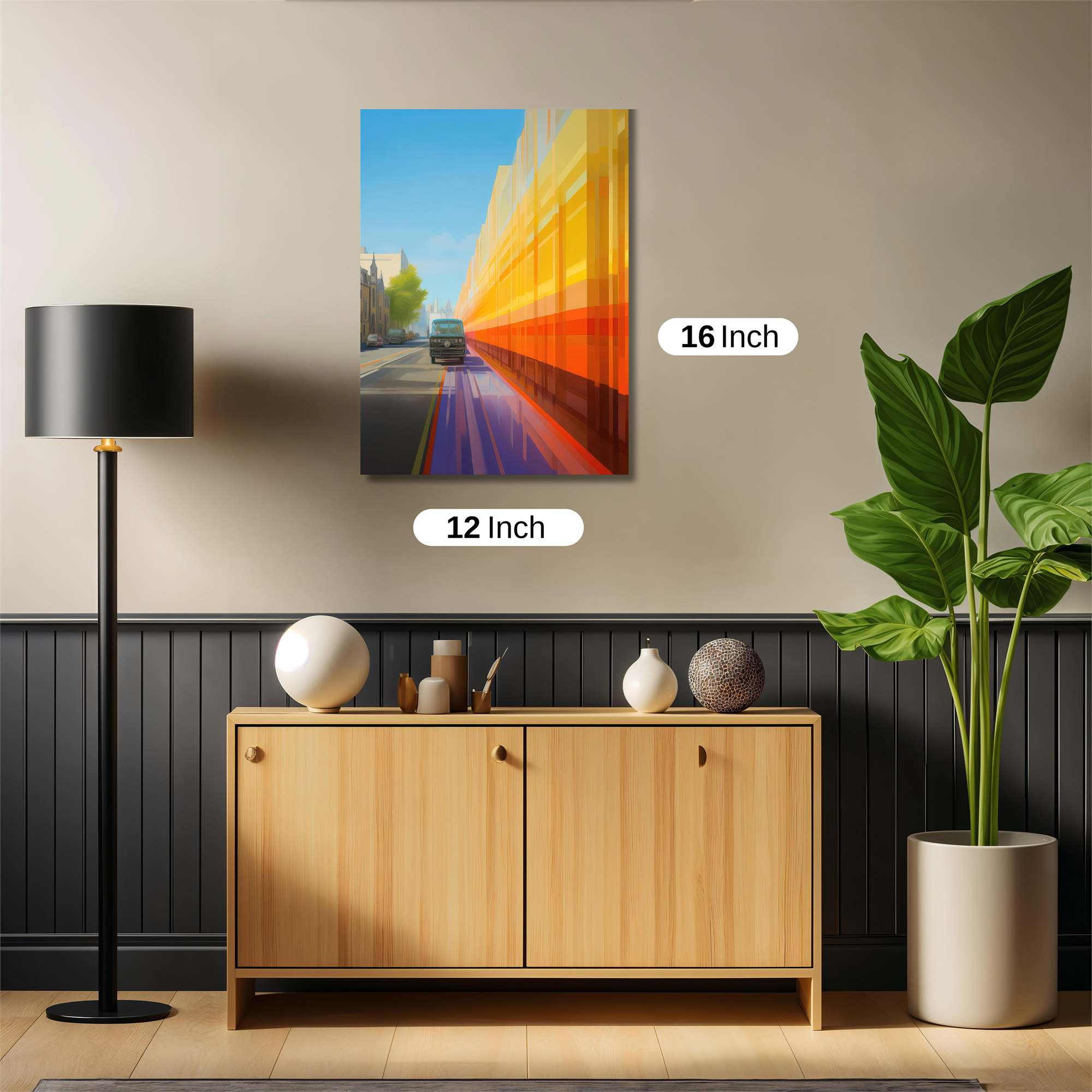 Bus Dreamscape Safe Wall Magnetic / M