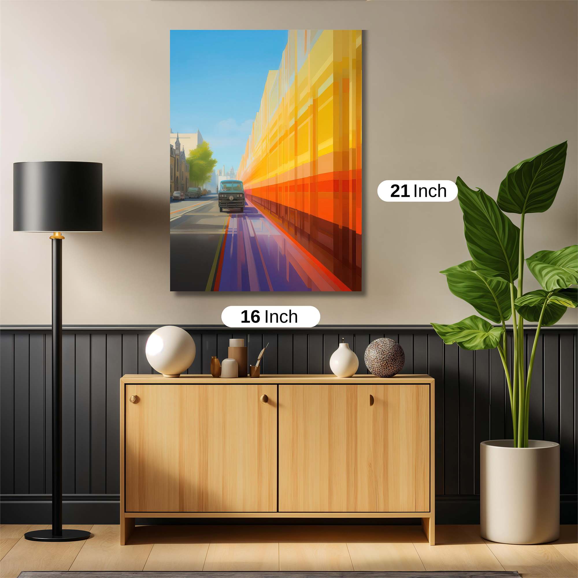 Bus Dreamscape Safe Wall Magnetic / M
