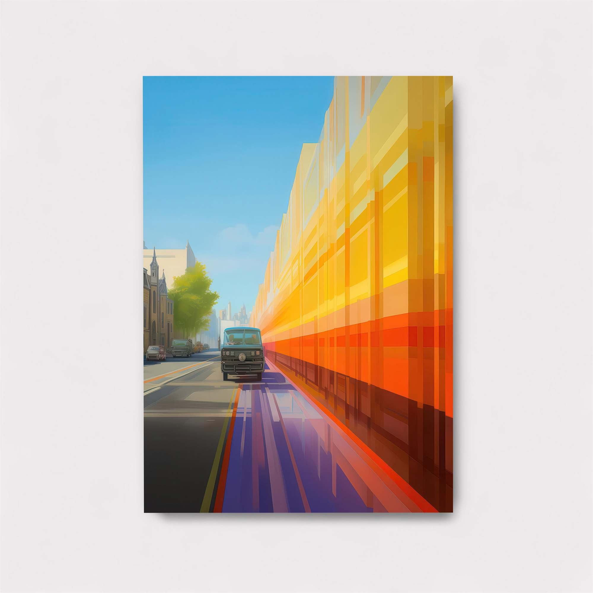 Bus Dreamscape Safe Wall Magnetic / M