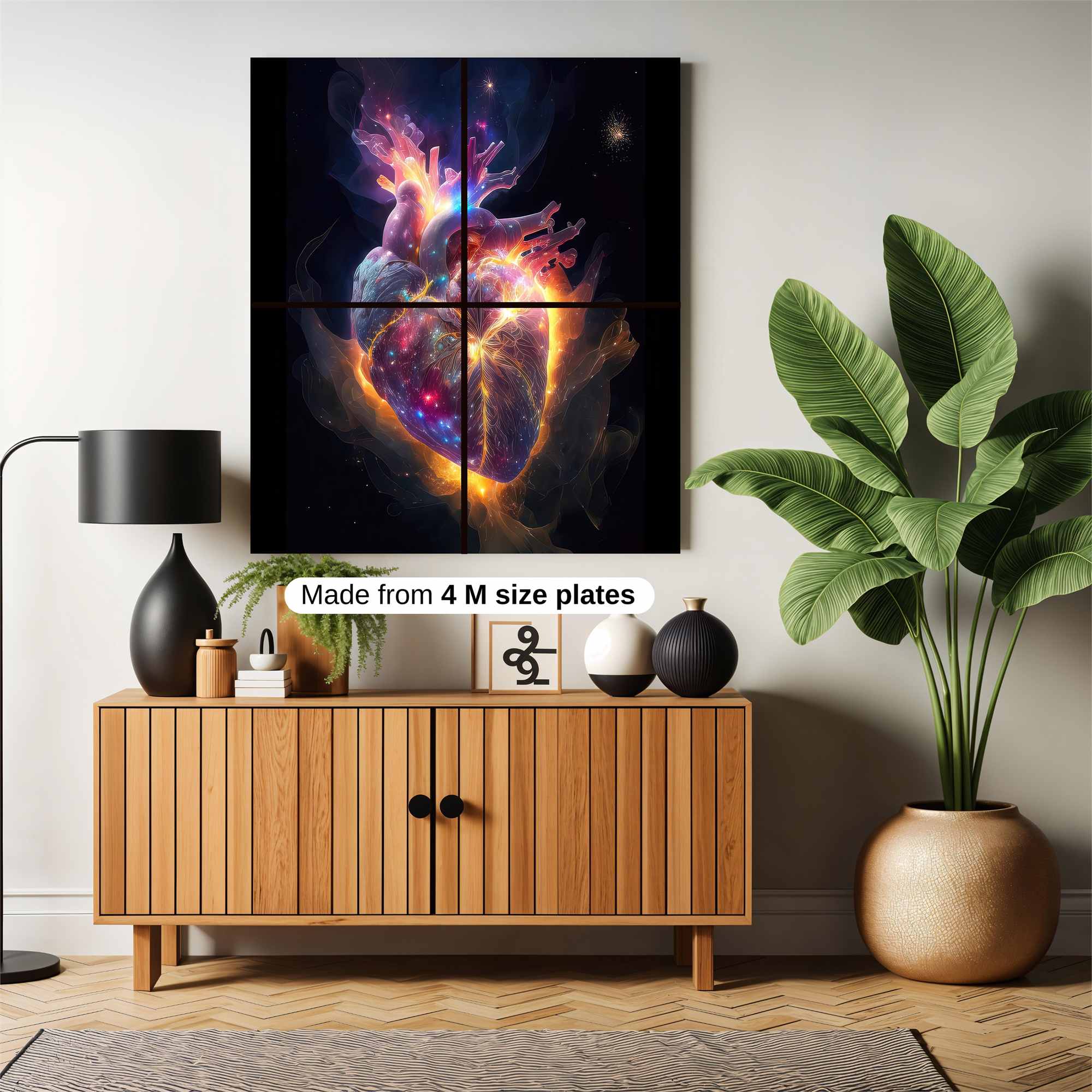 Heart Nebula Safe Wall Magnetic / M