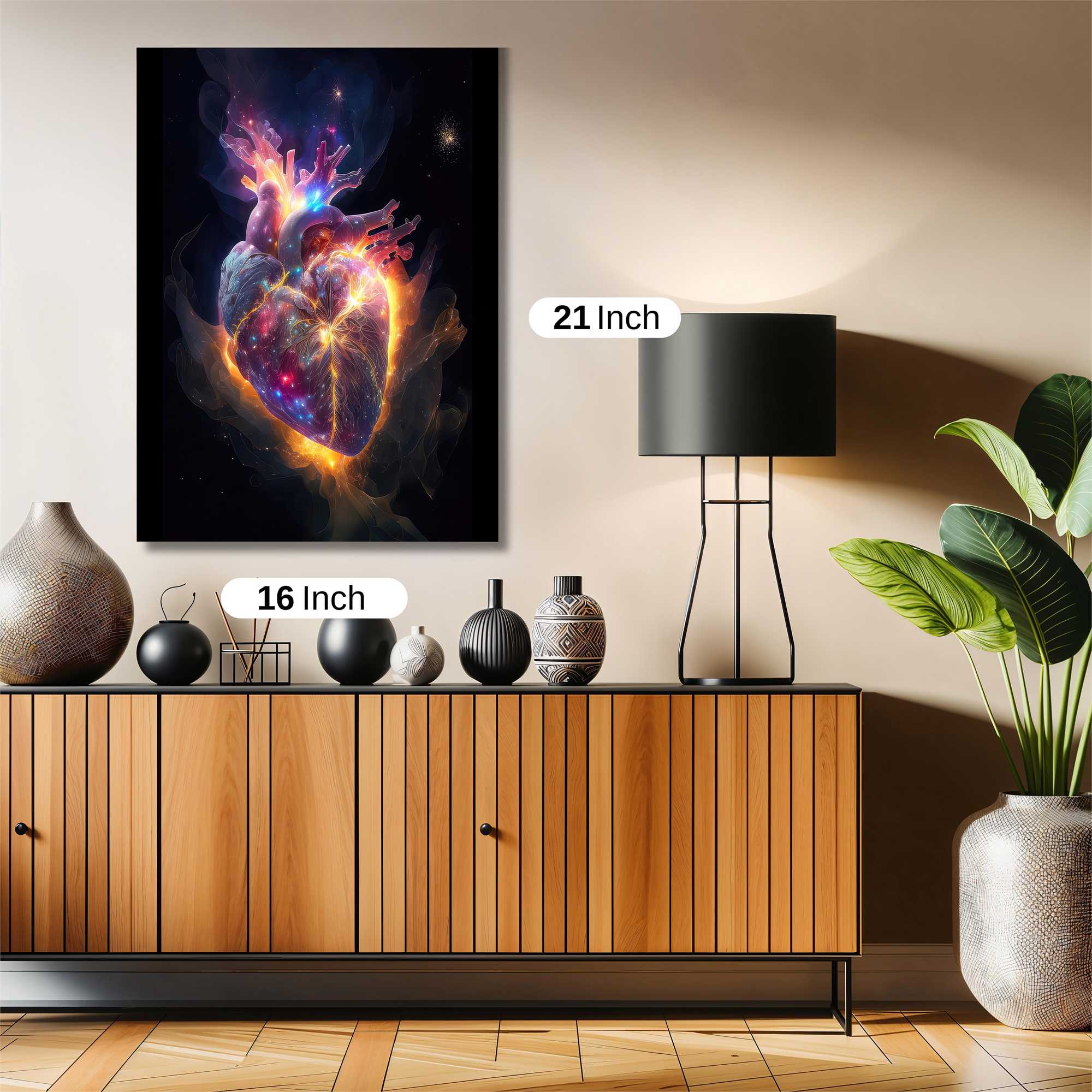 Heart Nebula Safe Wall Magnetic / M