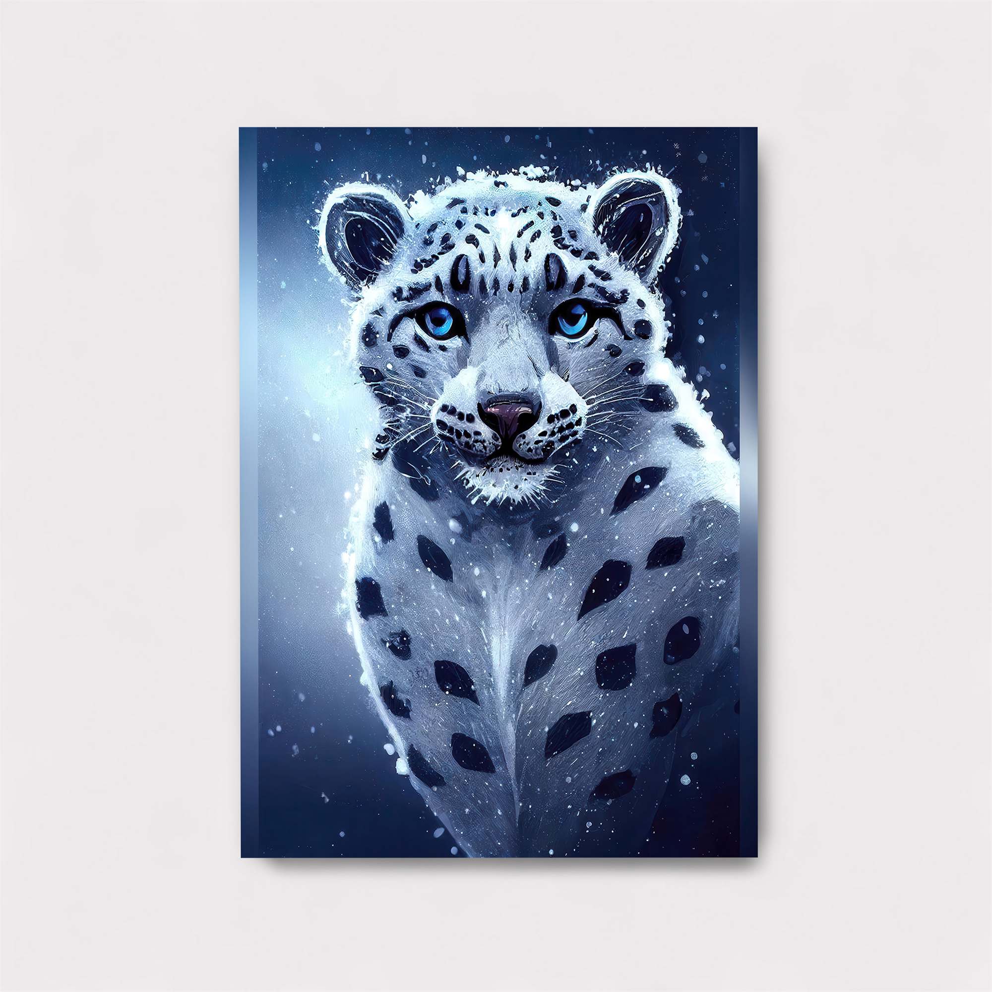 Snow Leopard - Majestic Safe Wall Magnetic / M