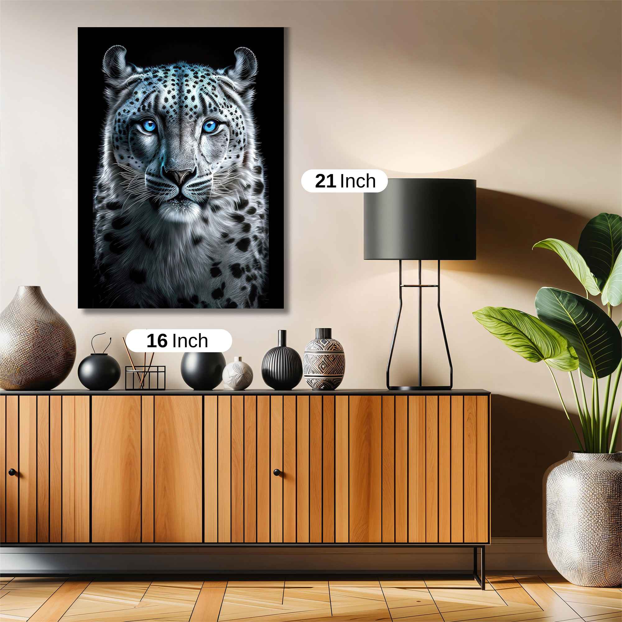 Snow Leopard - Enigmatic Safe Wall Magnetic / M