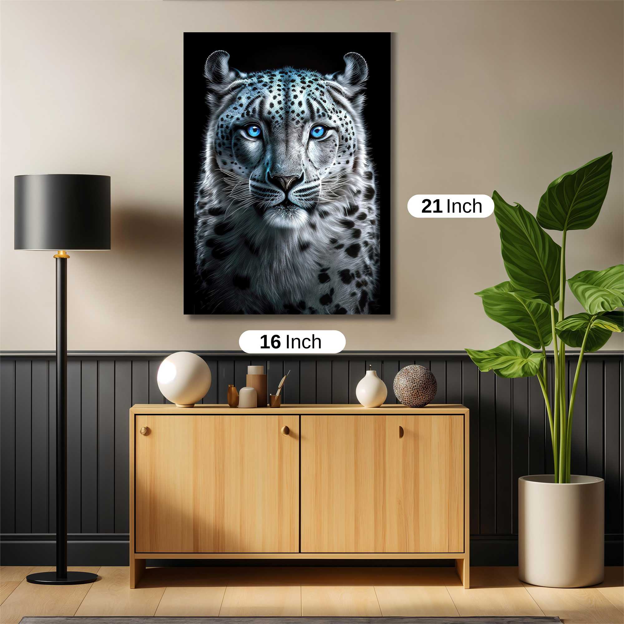 Snow Leopard - Enigmatic Safe Wall Magnetic / M