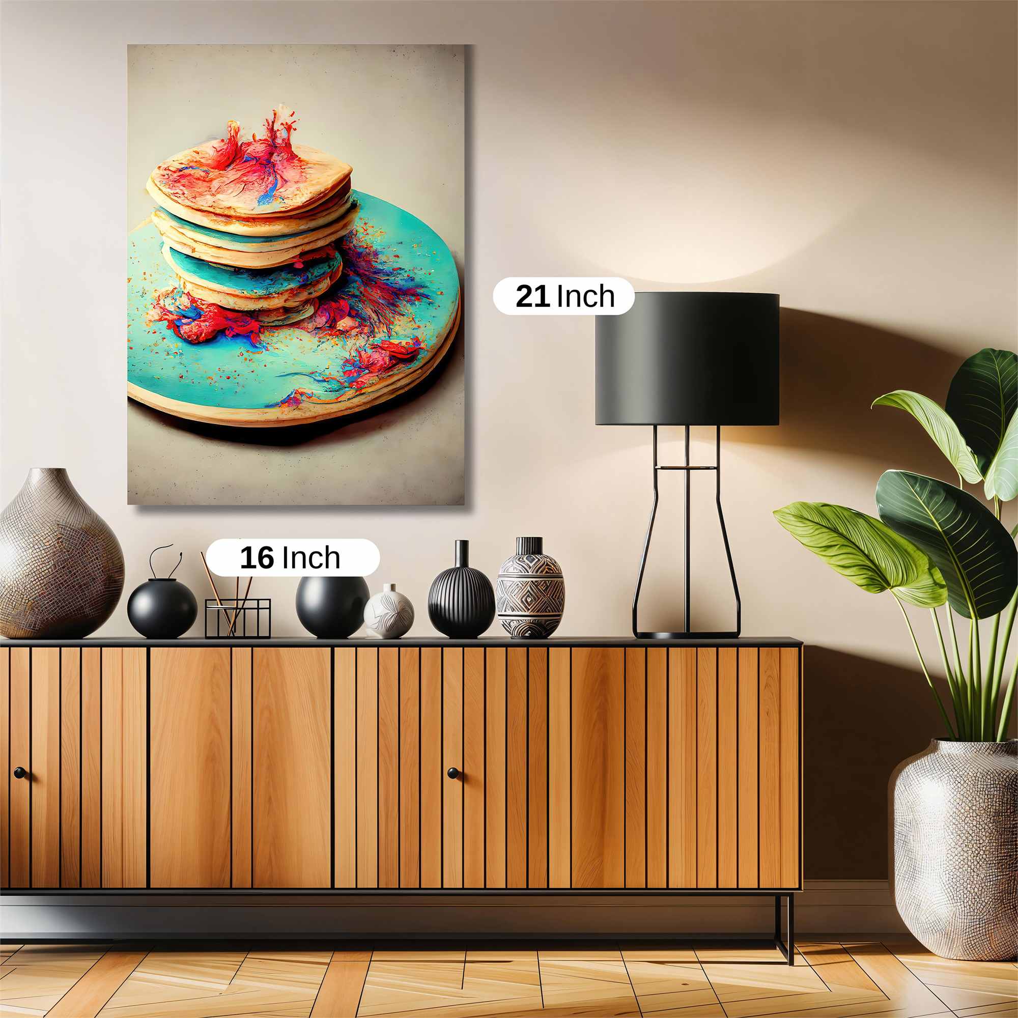 Pancake Artistry Safe Wall Magnetic / M